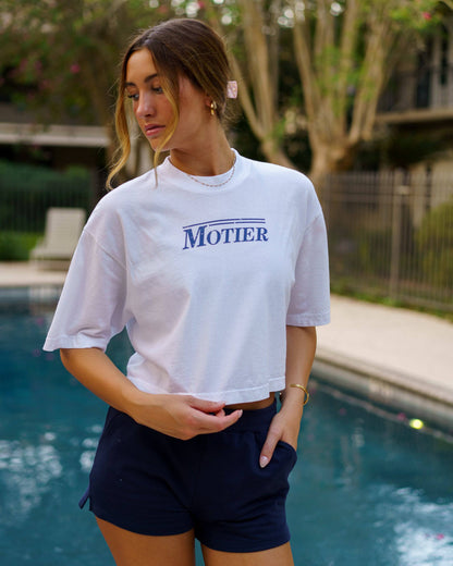 The Century Luxe Crop (White)