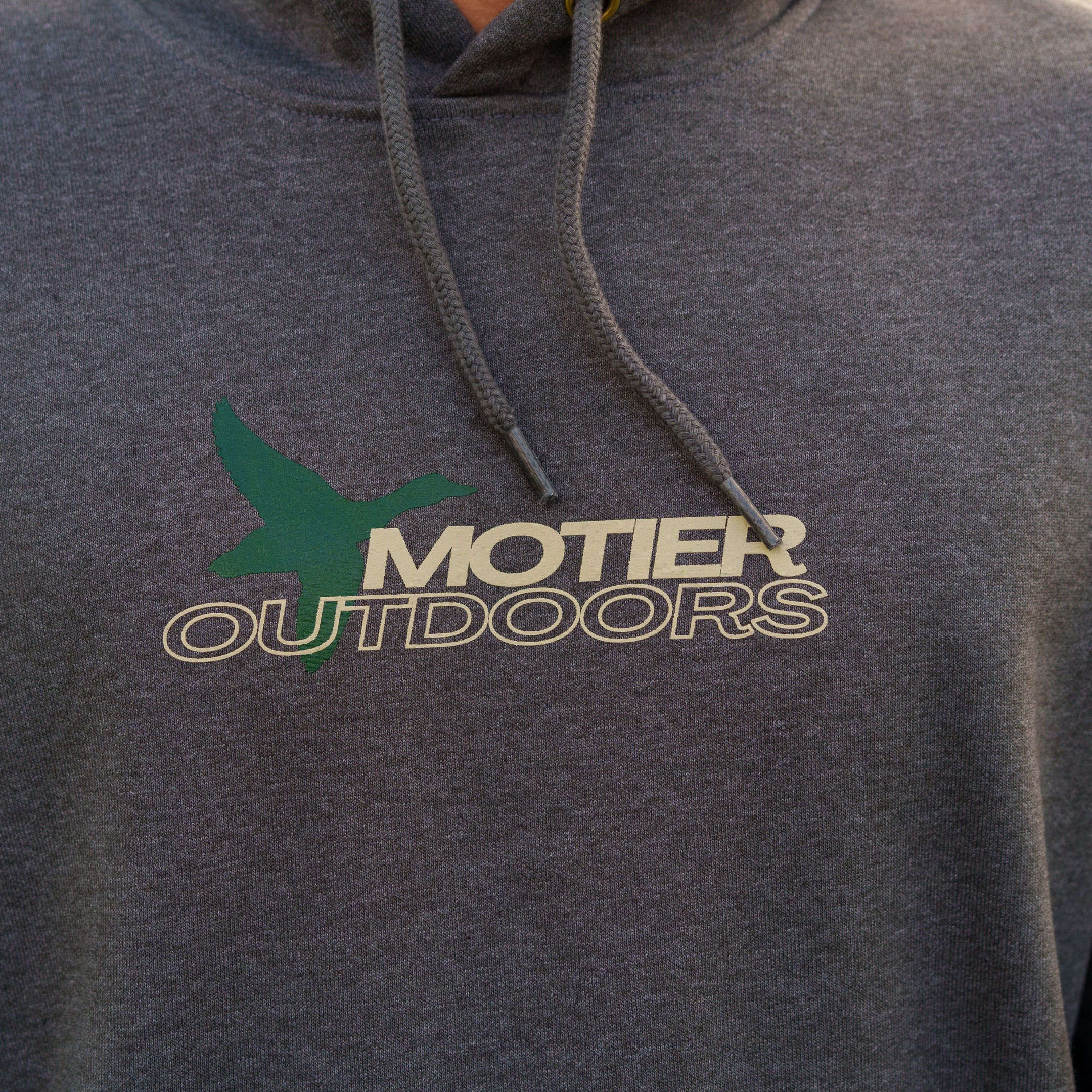 Motier Outdoors Carhartt Hoodie (Charcoal) - Motier Lafayette 