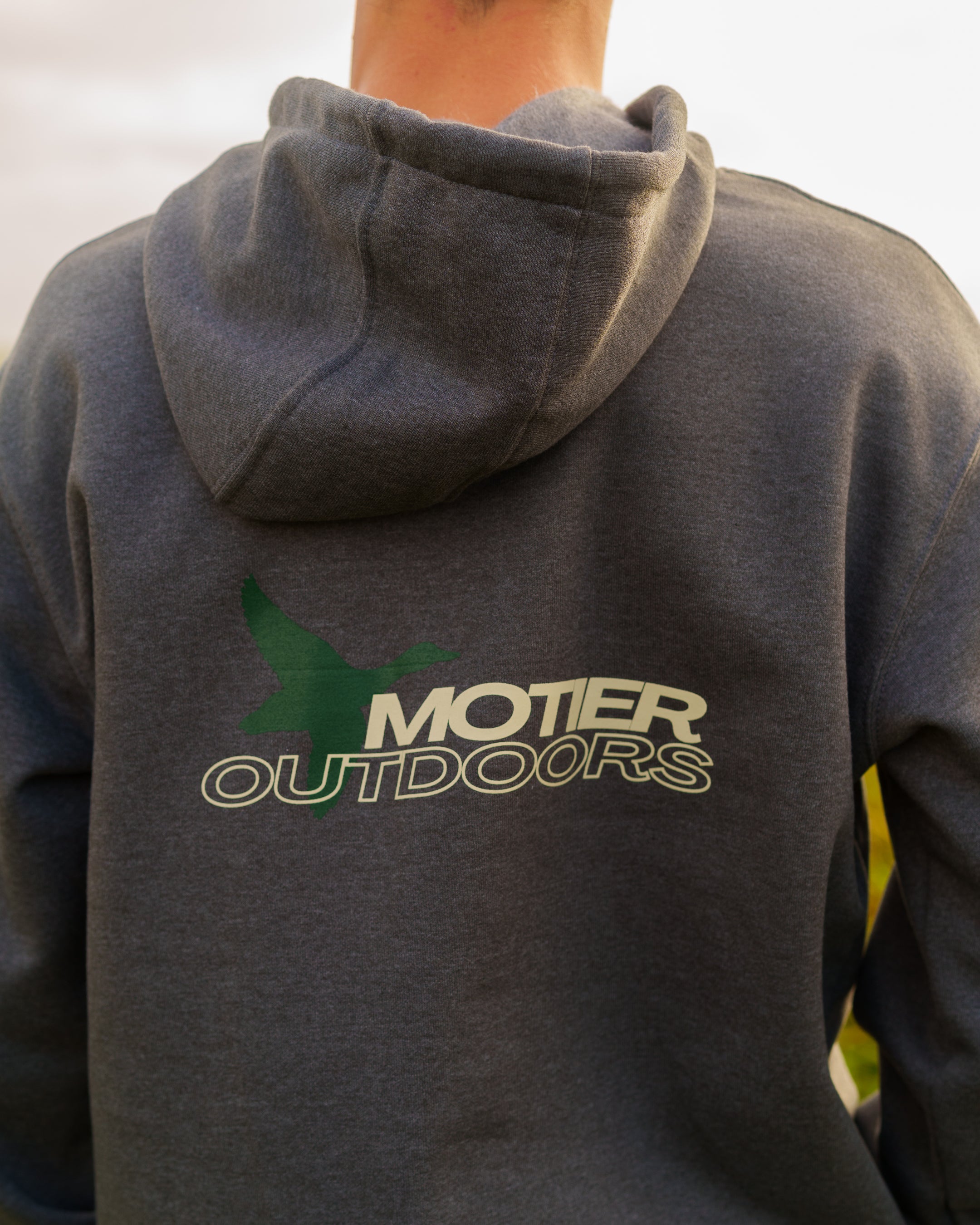 Motier Outdoors Carhartt Hoodie (Charcoal) - Motier Lafayette 