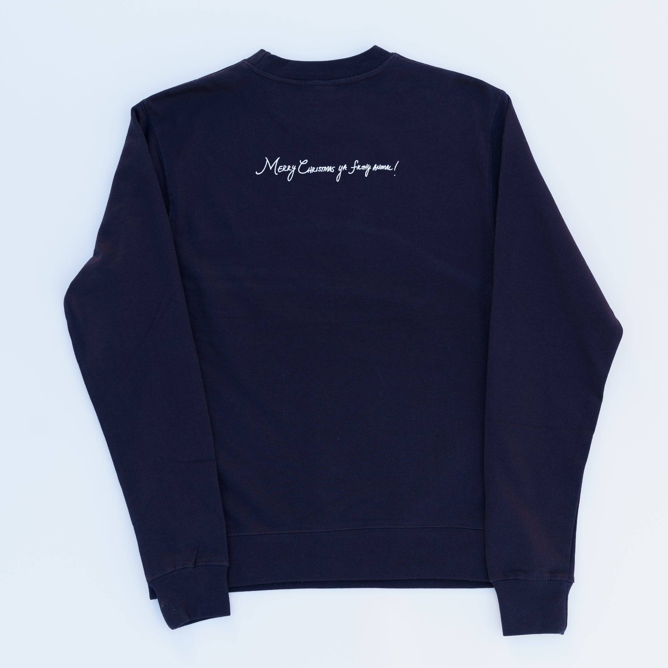A Motier Christmas Crewneck (Navy) - Motier Lafayette 