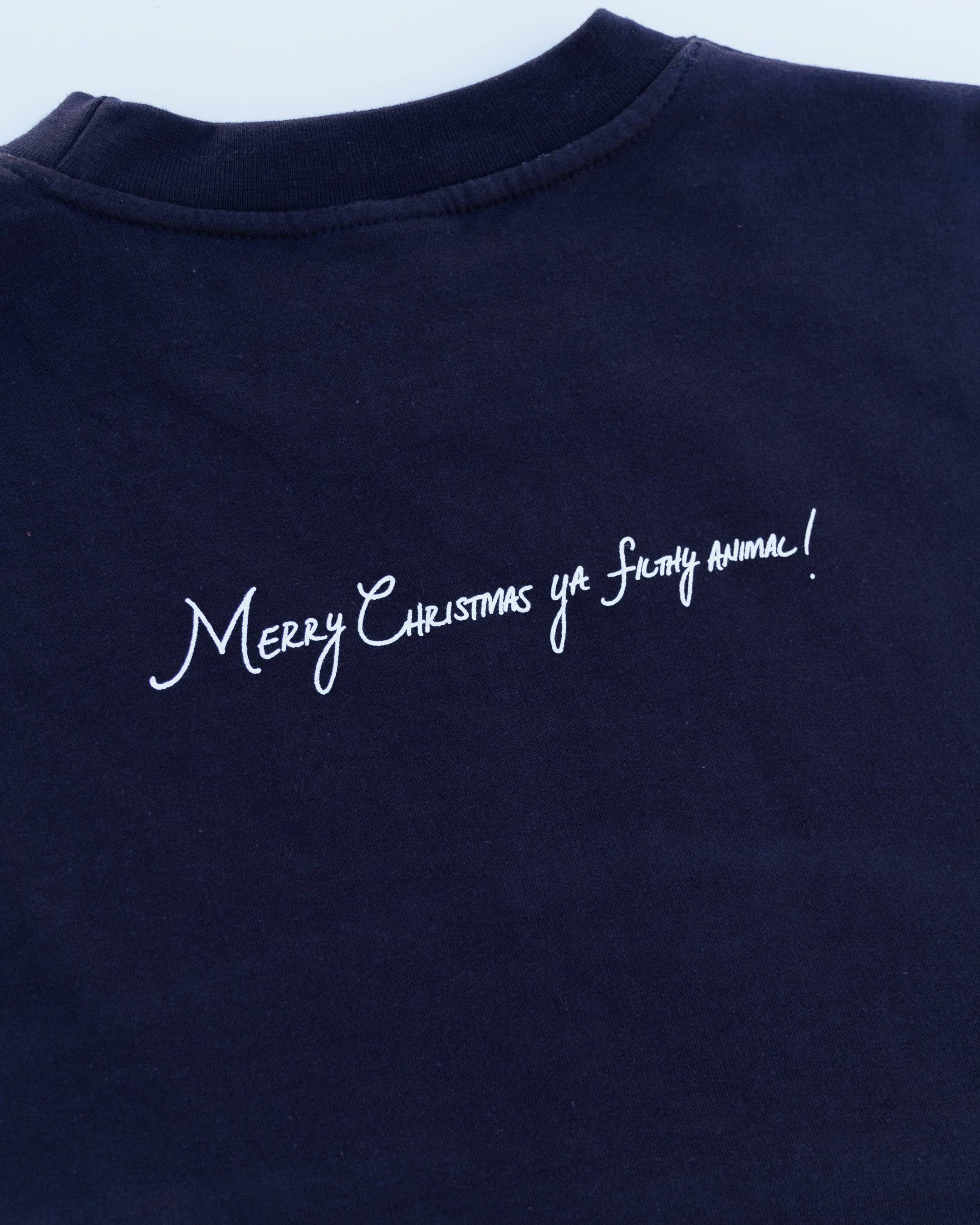 A Motier Christmas Crewneck (Navy) - Motier Lafayette 