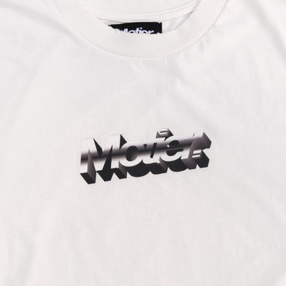 The Ellington Chrome Luxe Tee (Blanc) - Motier Lafayette 