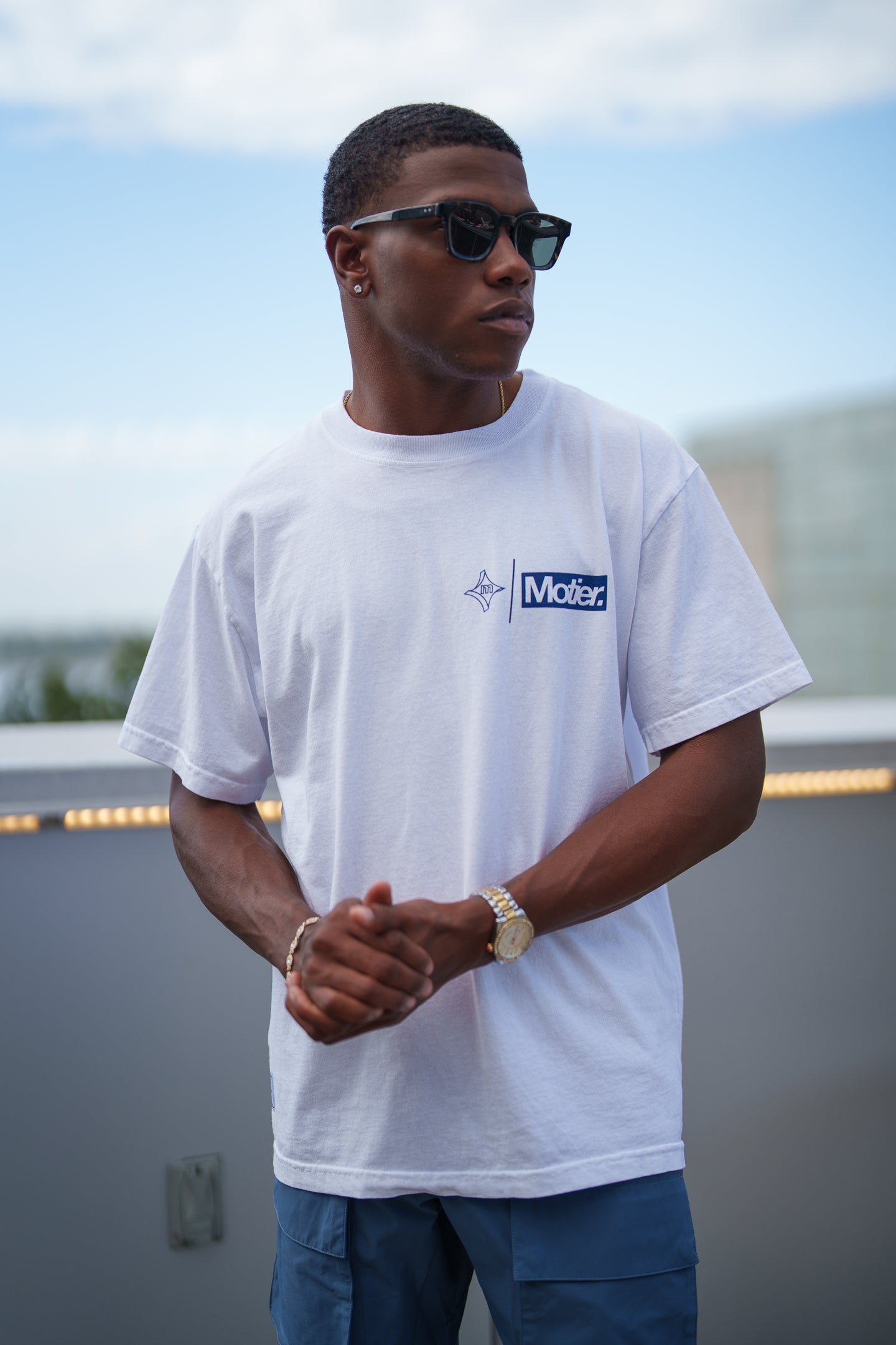 The Clarity Luxe Tee (White)