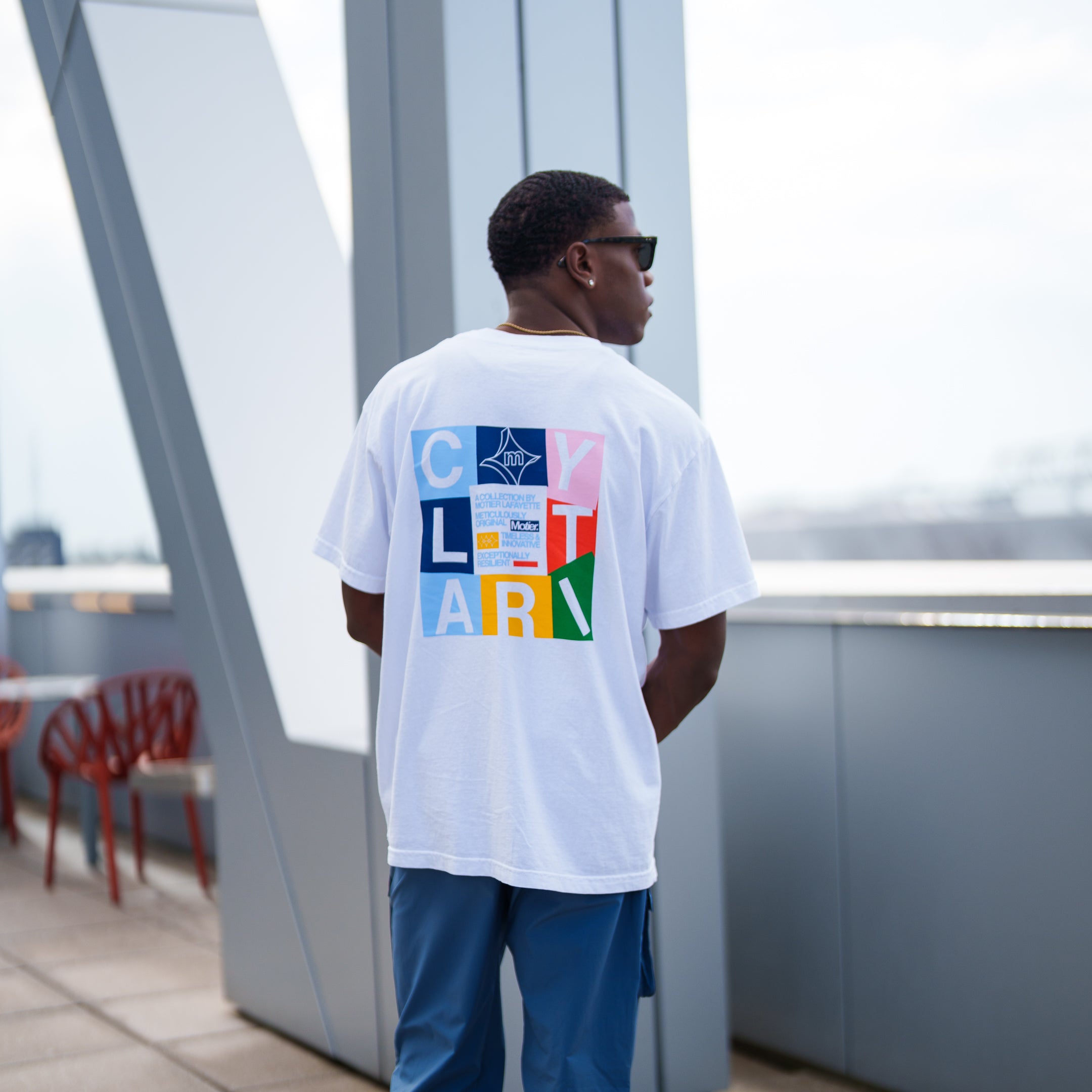 The Clarity Luxe Tee (White)