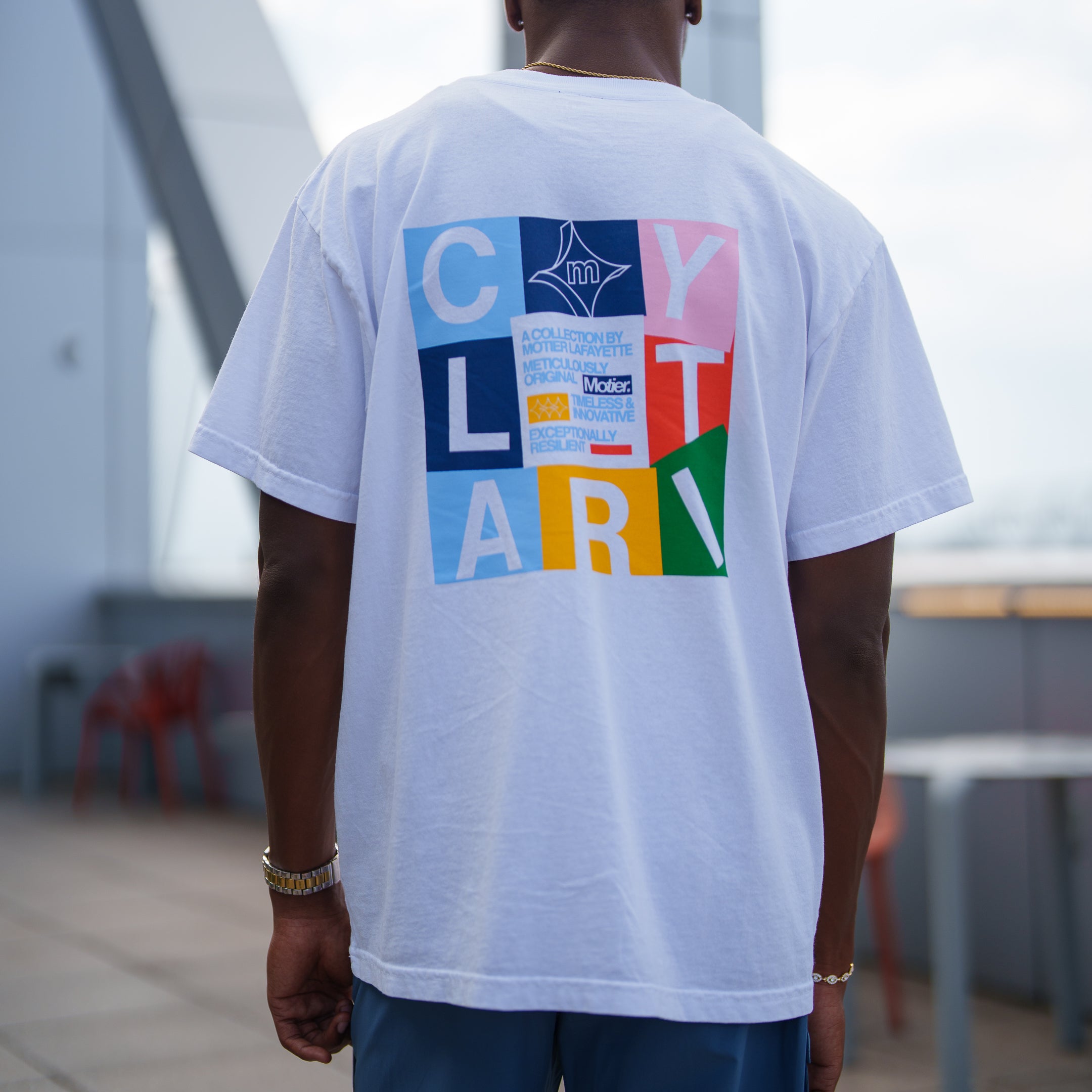 The Clarity Luxe Tee (White)