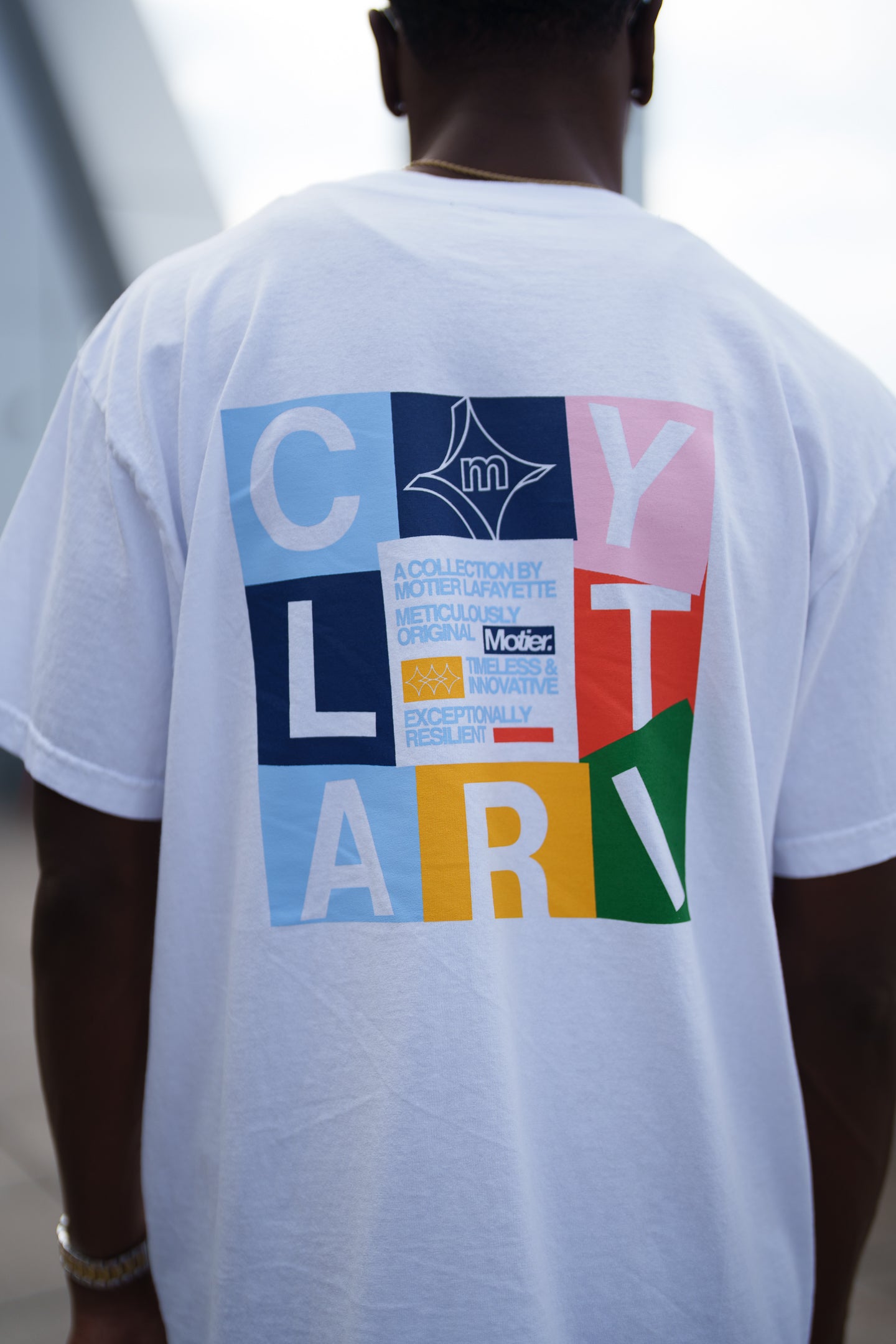 The Clarity Luxe Tee (White)