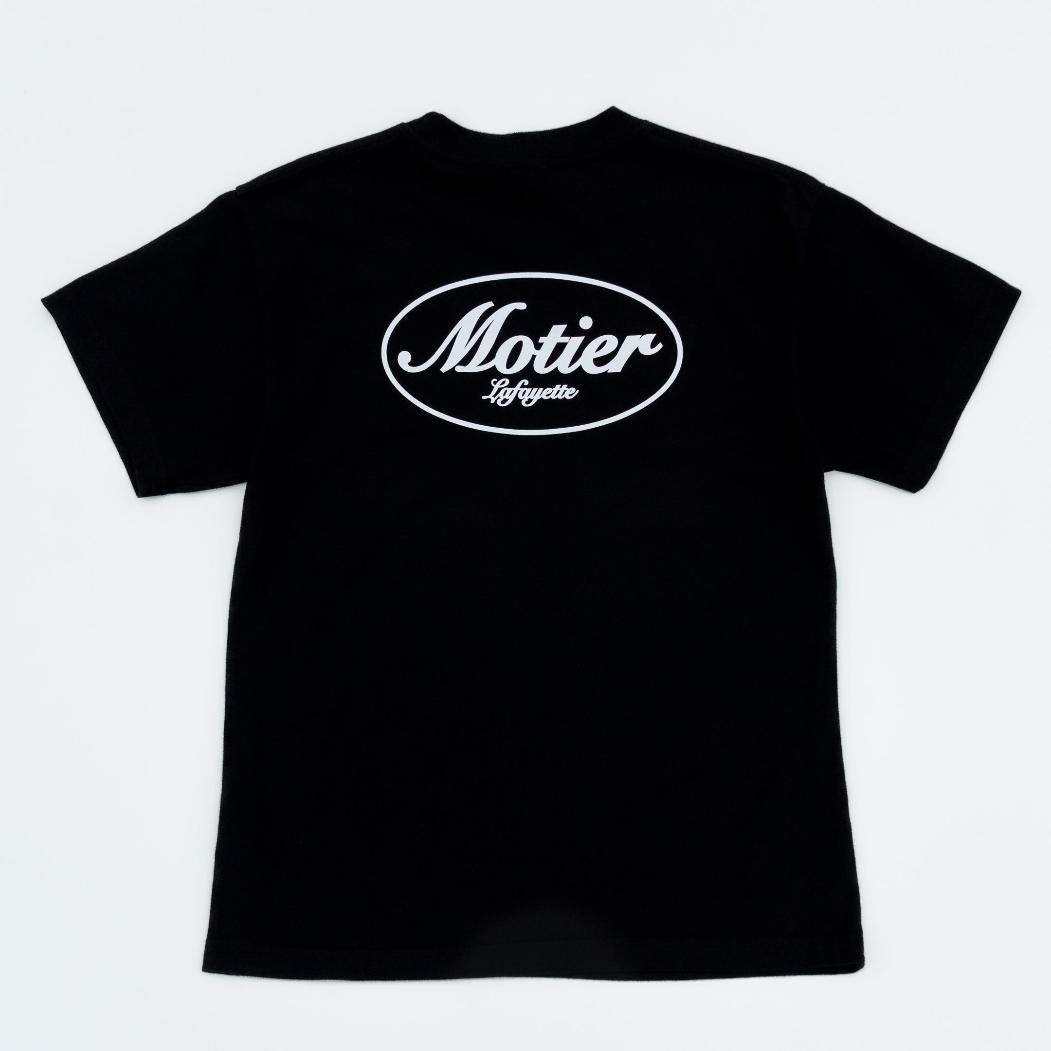 The Classic Logo 2.0 Signature Luxe Tee (Black) - Motier Lafayette 