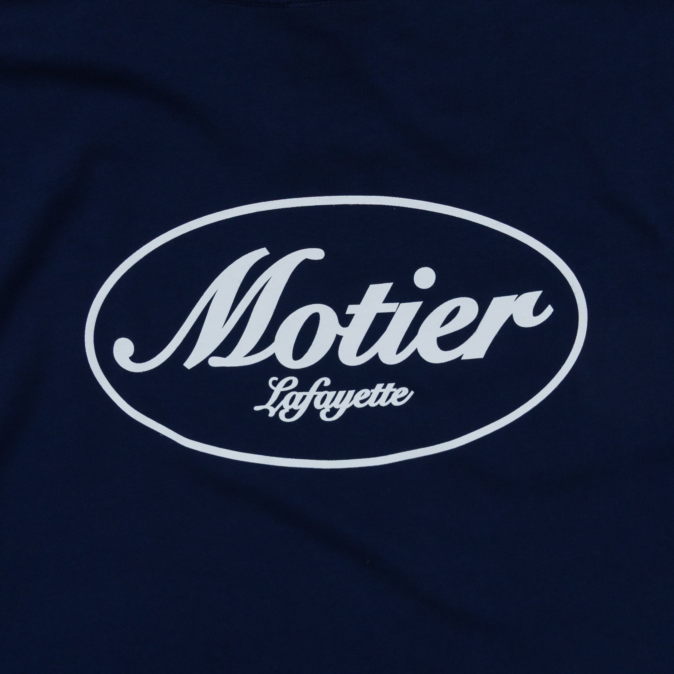 The Classic Logo 2.0 Signature Luxe Tee (Navy) - Motier Lafayette 