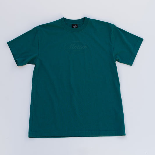The Classic Logo 2.0 Luxe Tee (Dark Green) - Motier Lafayette 