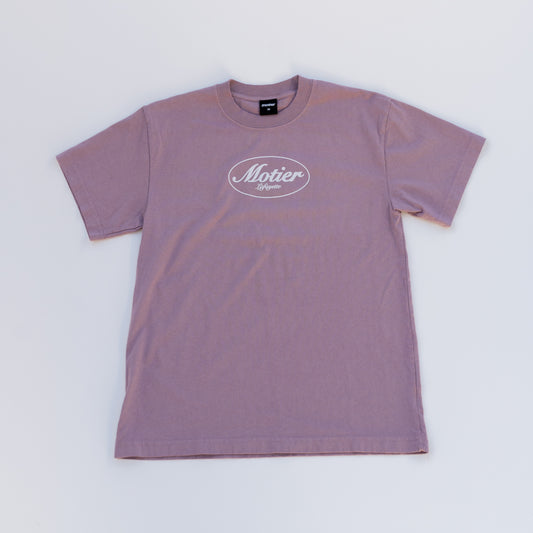 The Classic Logo 2.0 Luxe Tee (Rosewood Mist) - Motier Lafayette 