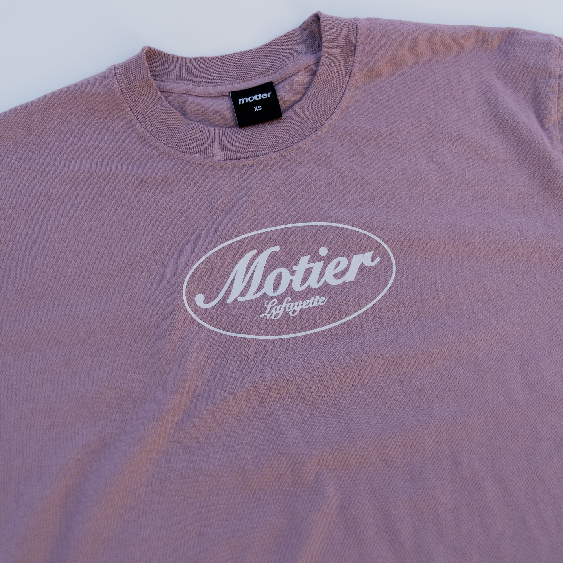 The Classic Logo 2.0 Luxe Tee (Rosewood Mist) - Motier Lafayette 