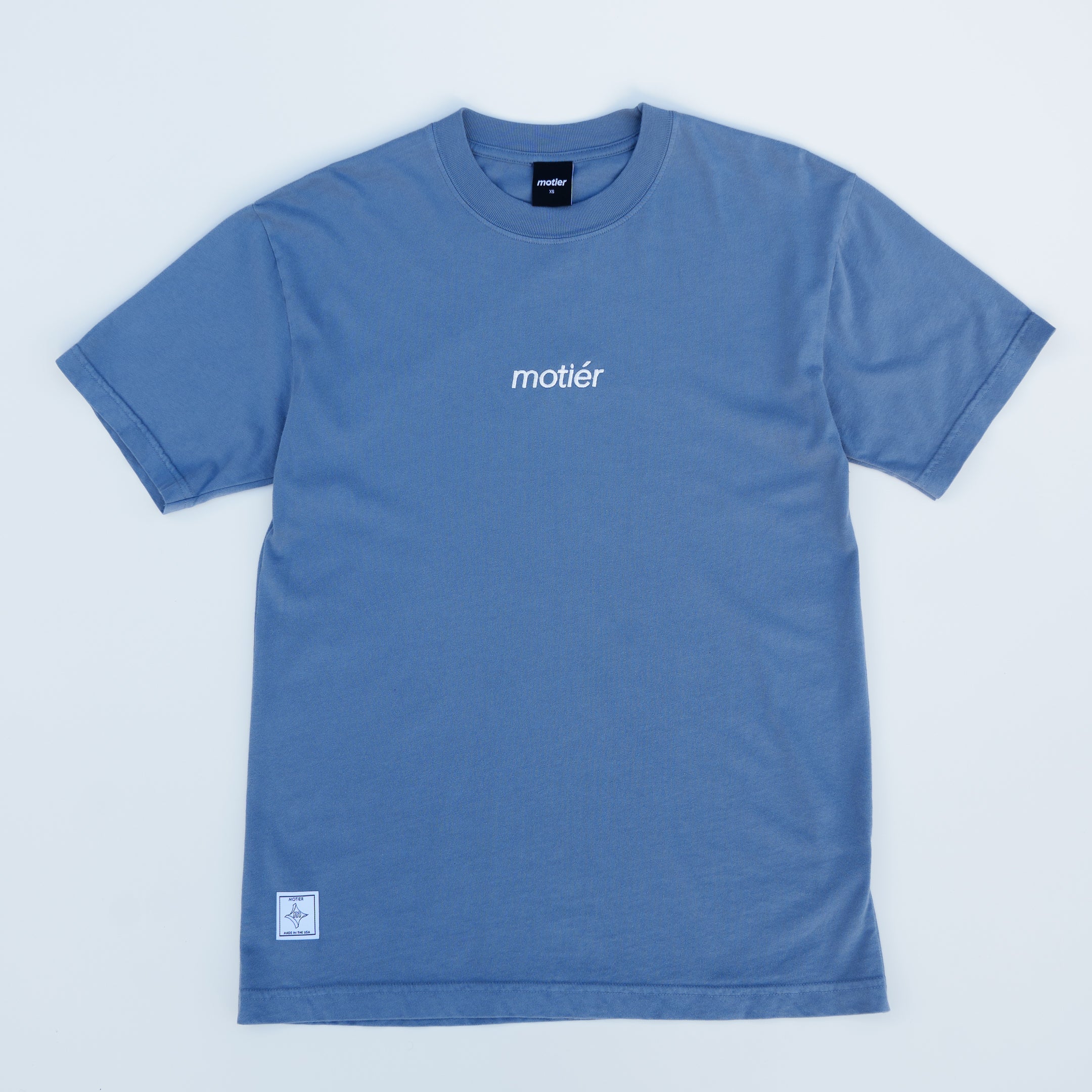 The Classic Embroidery Signature Luxe Tee (Flintstone)