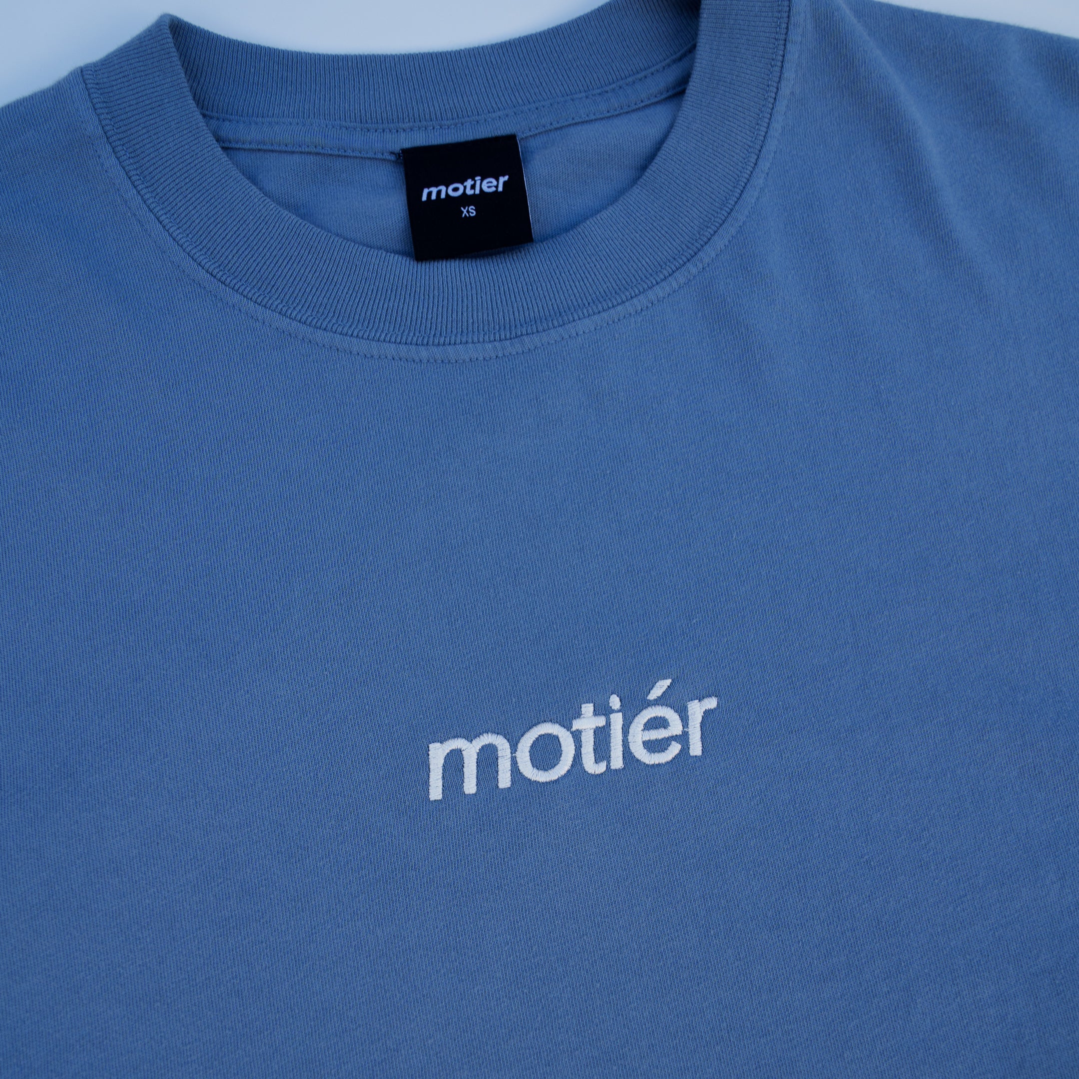 The Classic Embroidery Signature Luxe Tee (Flintstone)