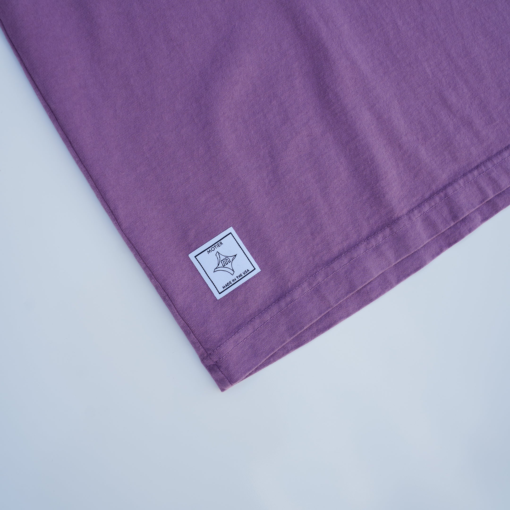 The Classic Embroidery Premium Luxe Tee (Grapeade)
