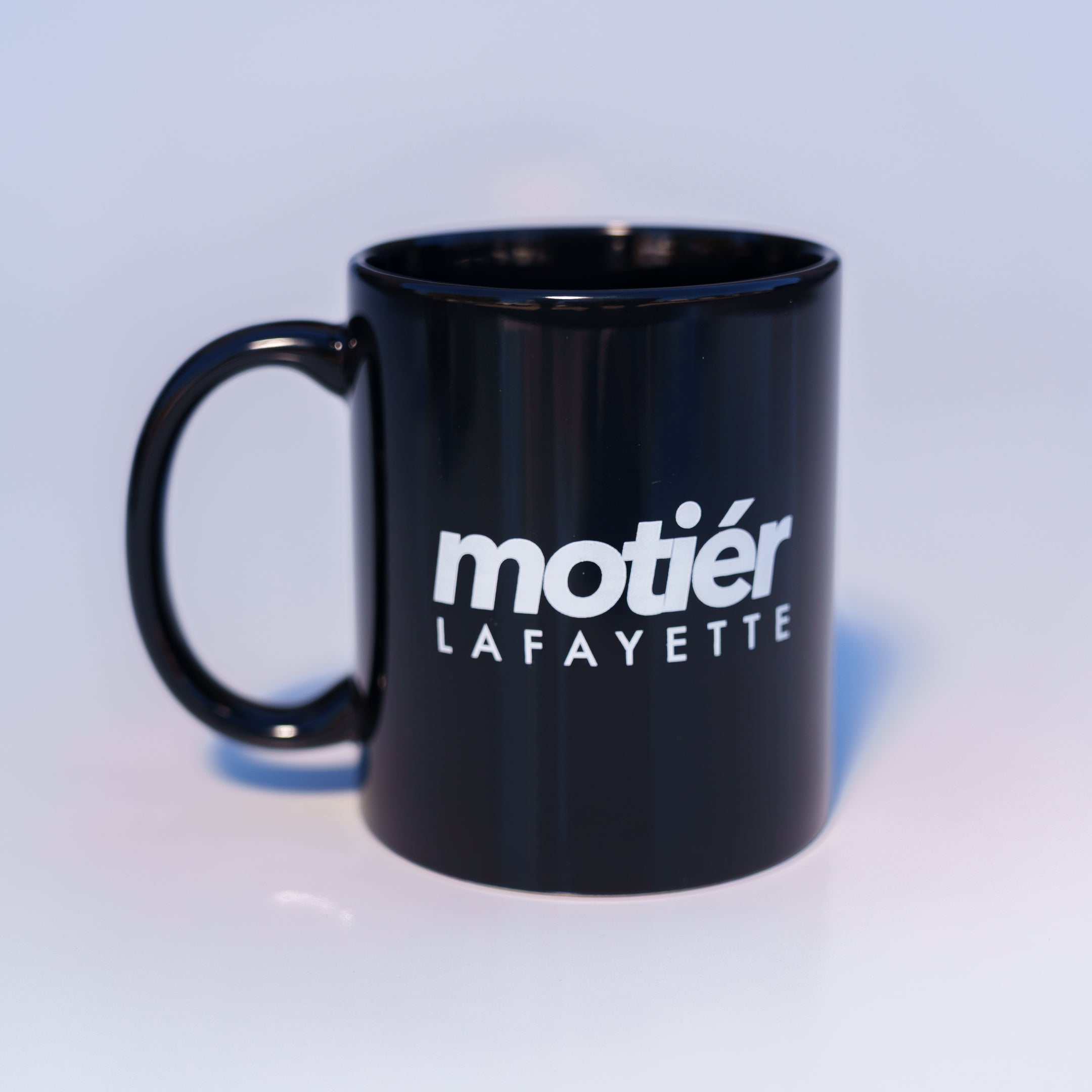 Motier Ceramic Coffee Mug (Black)