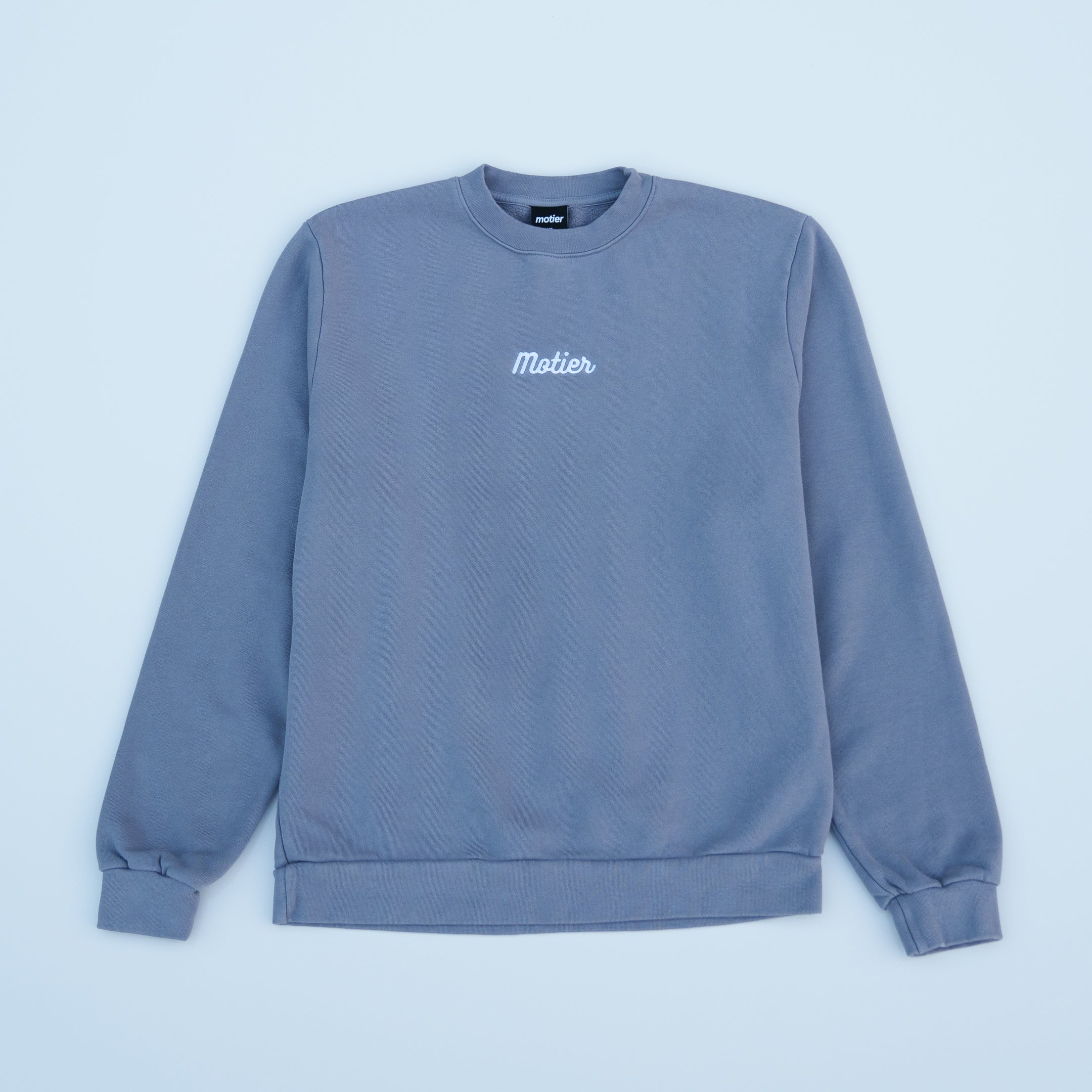 Pin Script Luxe Crewneck (Tradewinds)