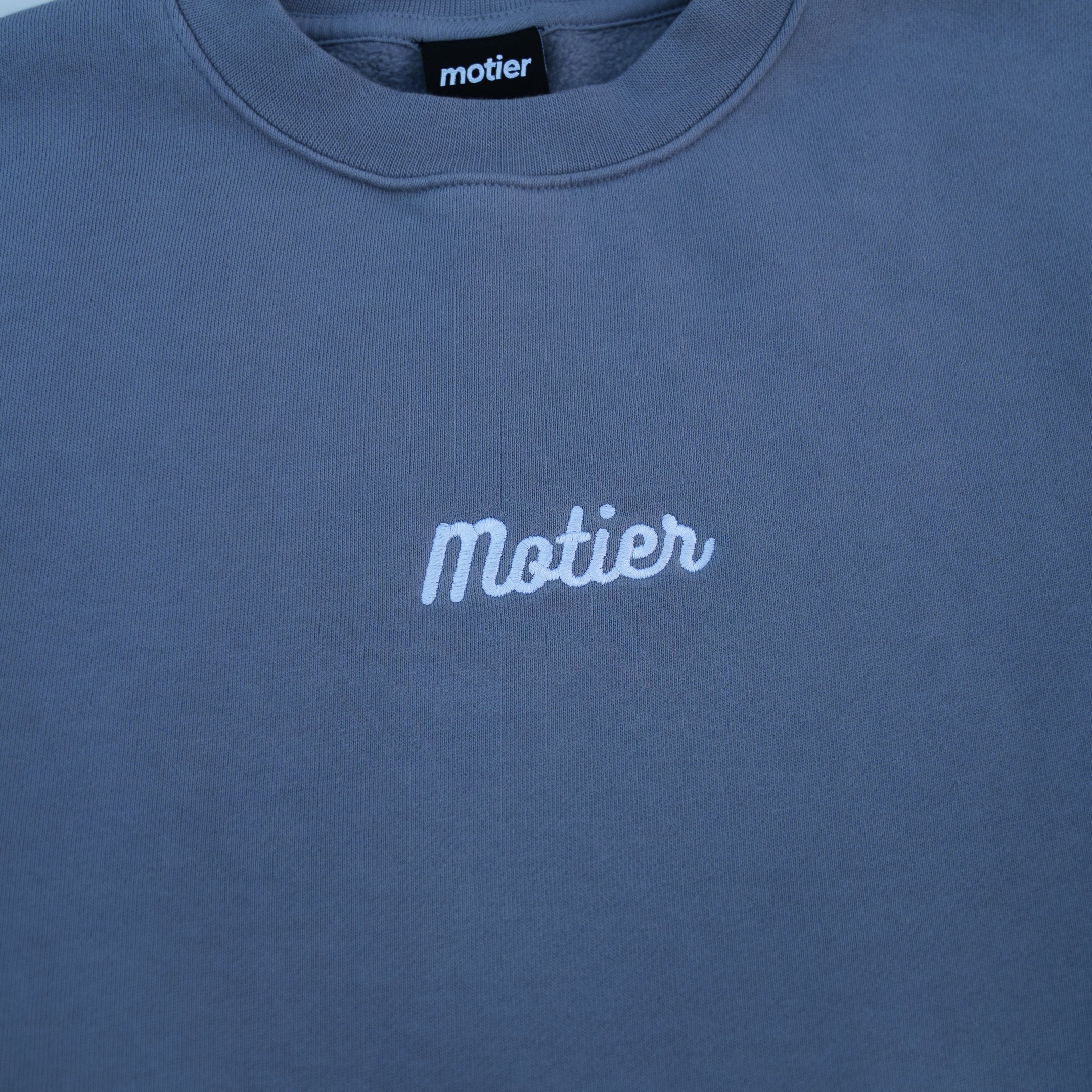 Pin Script Luxe Crewneck (Tradewinds)