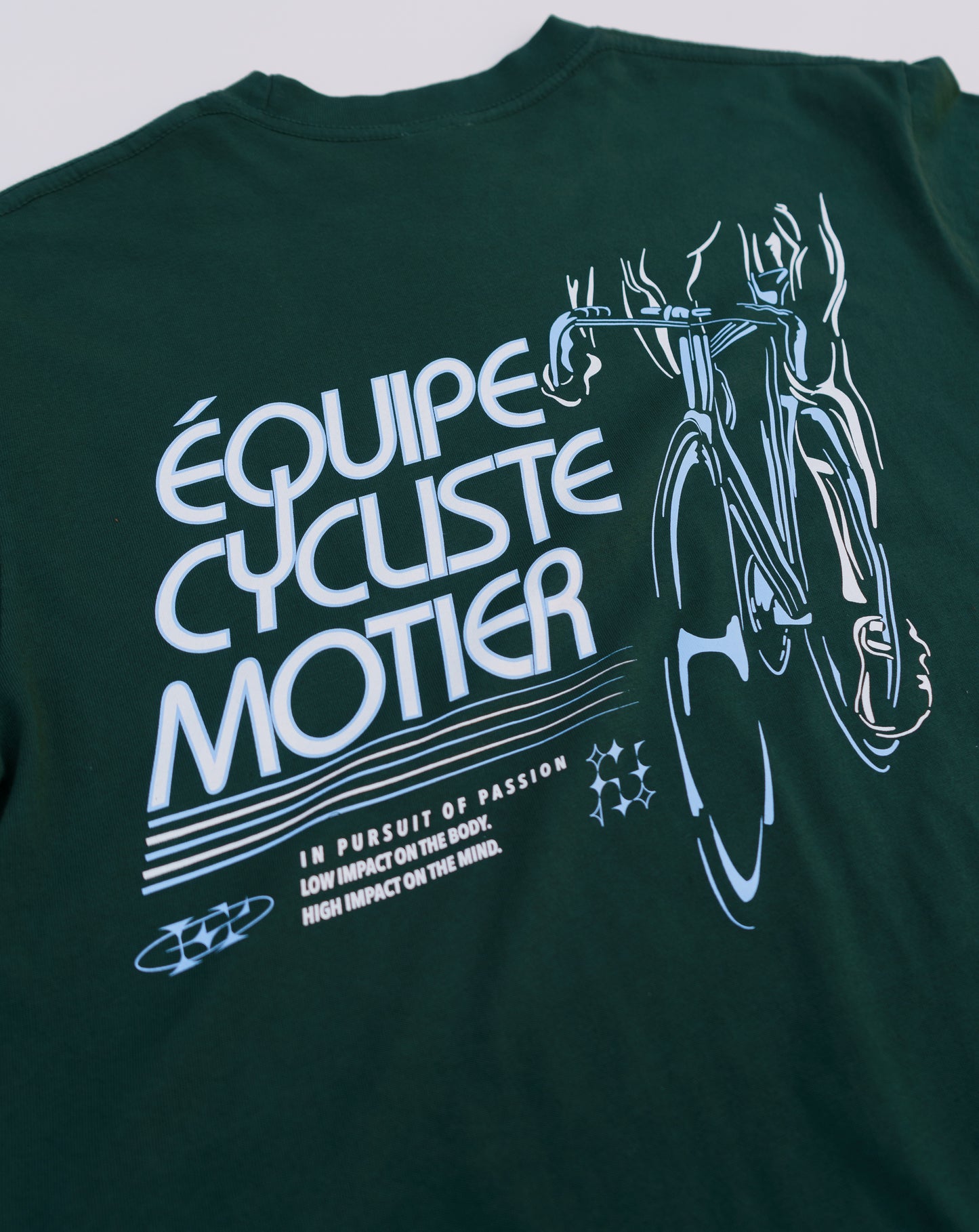 The Motier Cycling Luxe Tee (Green Gables)
