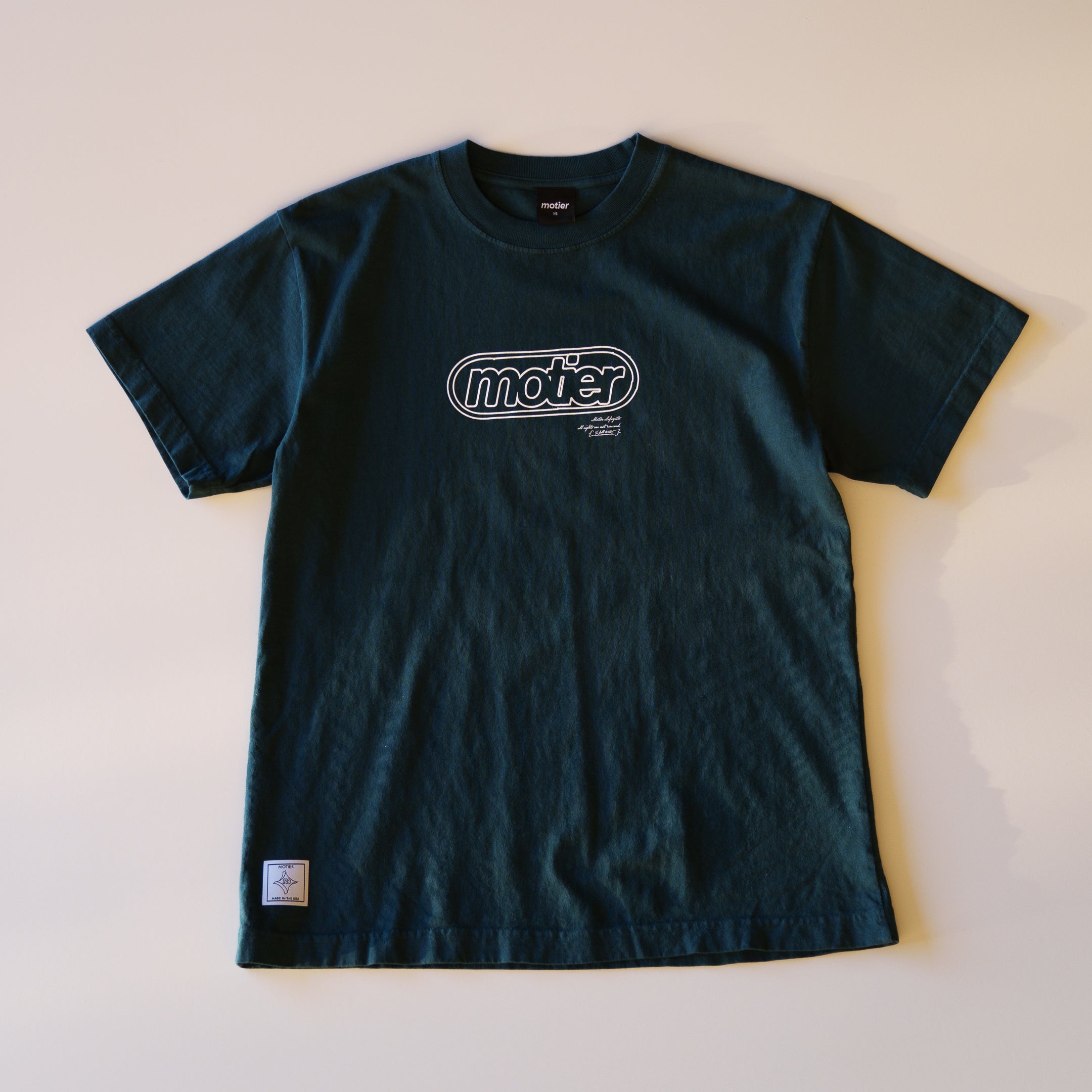 The Defied Luxe Tee (Pinewood) - Motier Lafayette 