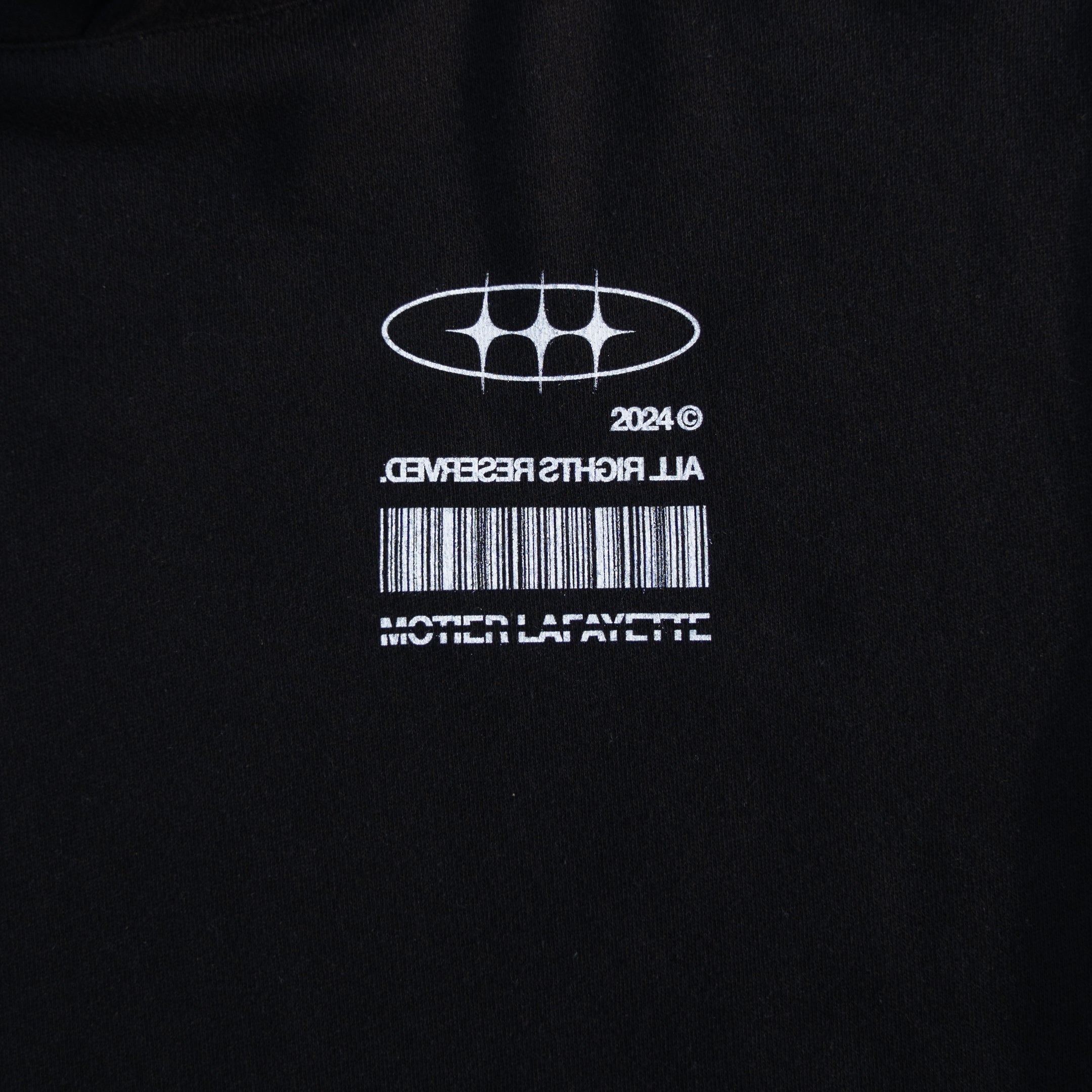 The Distortion VII Hoodie (Black) - Motier Lafayette 