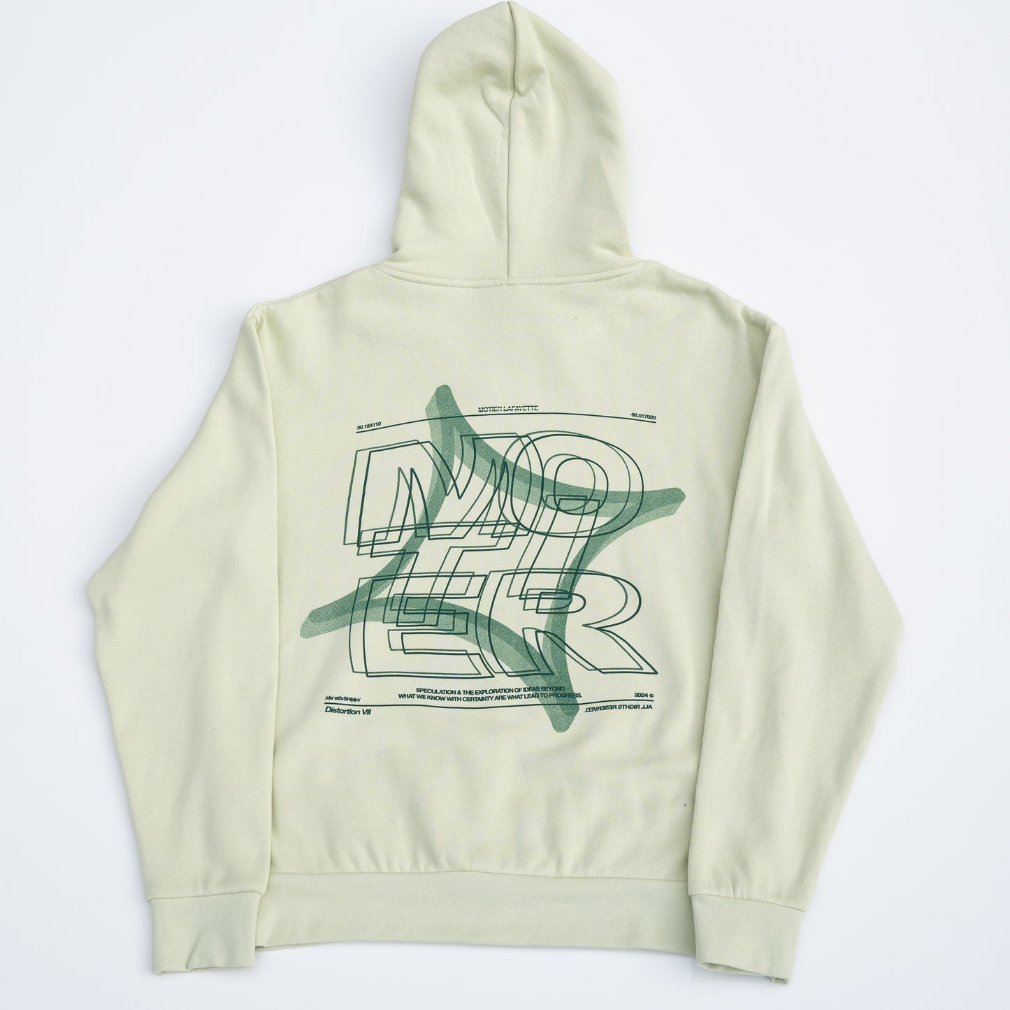 The Distortion VII Hoodie (Honey Dew) - Motier Lafayette 