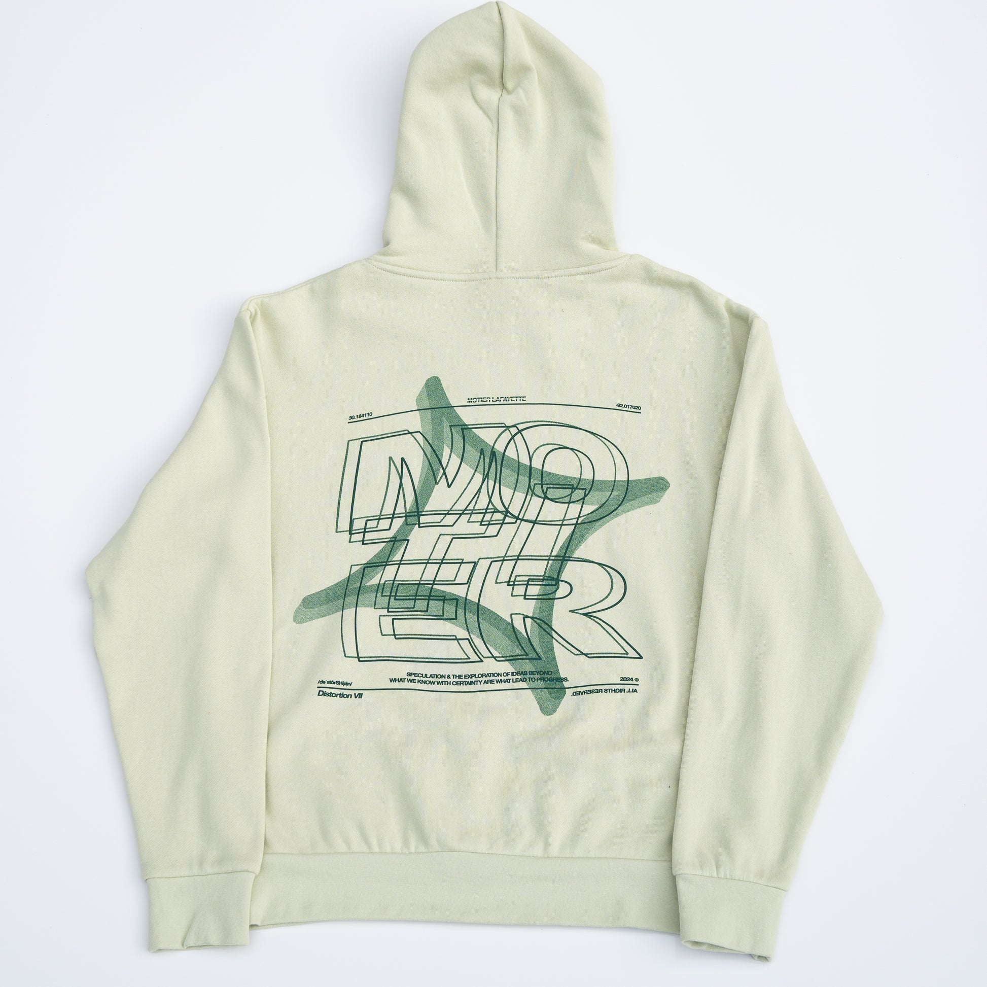 The Distortion VII Hoodie (Honey Dew) - Motier Lafayette 