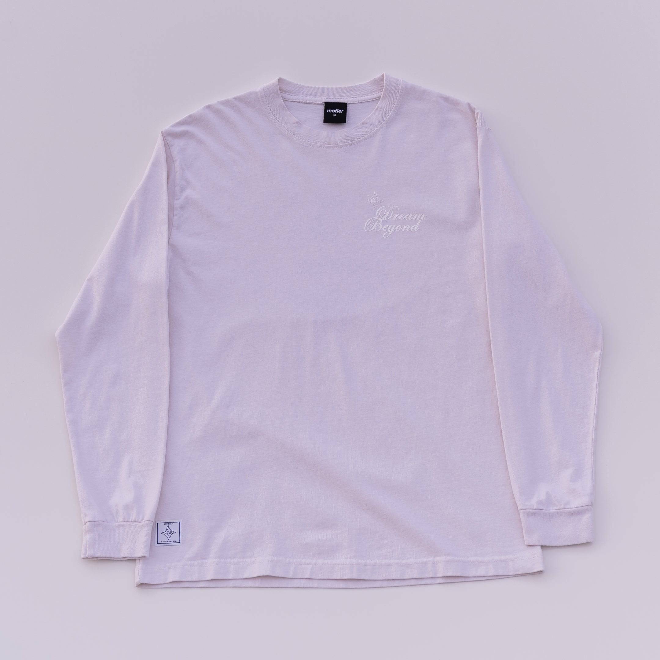 The Dream Beyond L/S Luxe Tee (Lily White) - Motier Lafayette 