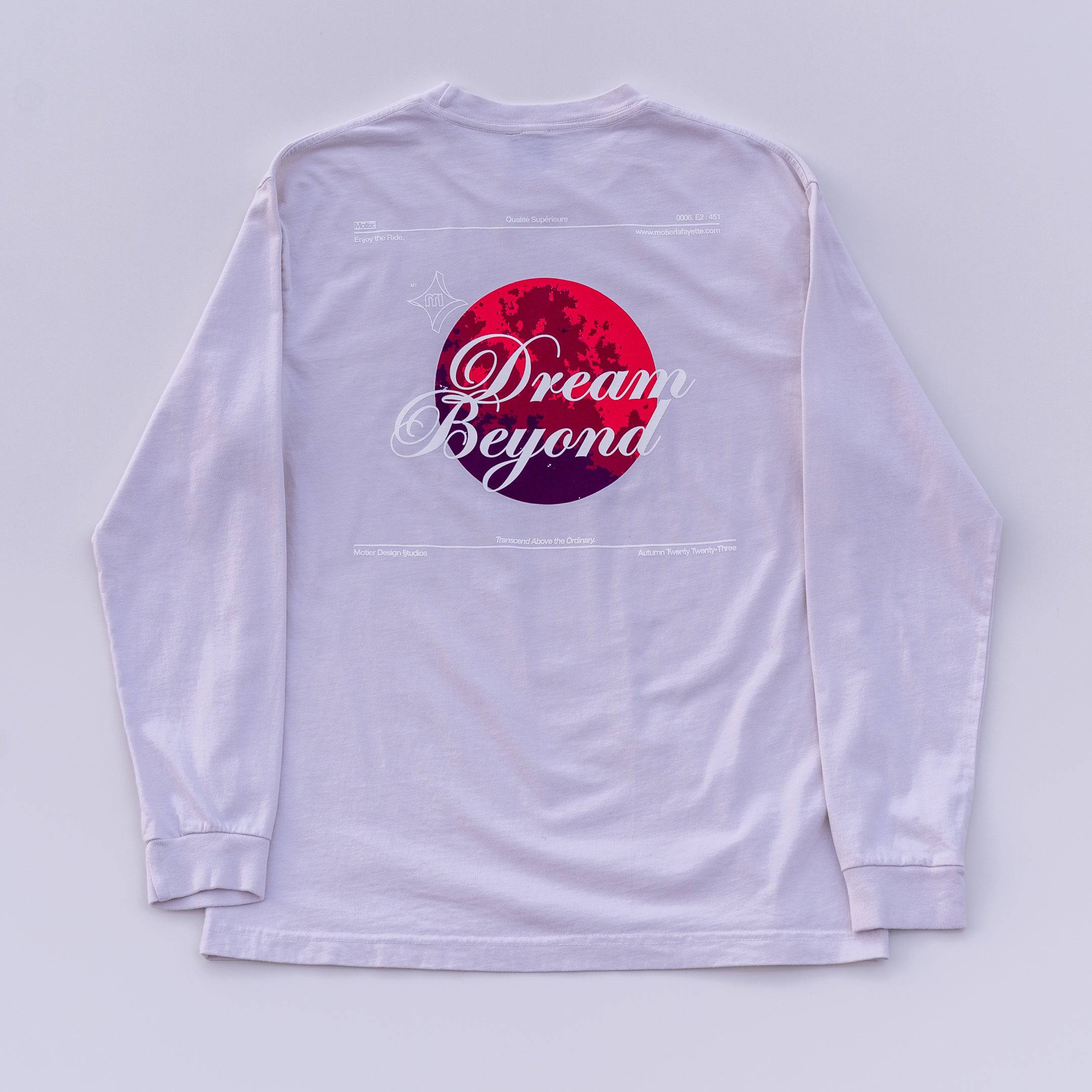 The Dream Beyond L/S Luxe Tee (Lily White) - Motier Lafayette 