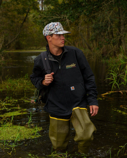The Motier Outdoors Carhartt Duck Jacket (Black) - Motier Lafayette 