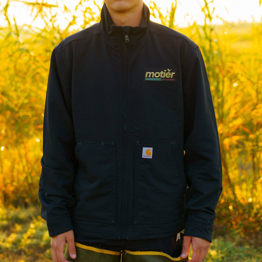 The Motier Outdoors Carhartt Duck Jacket (Black) - Motier Lafayette 