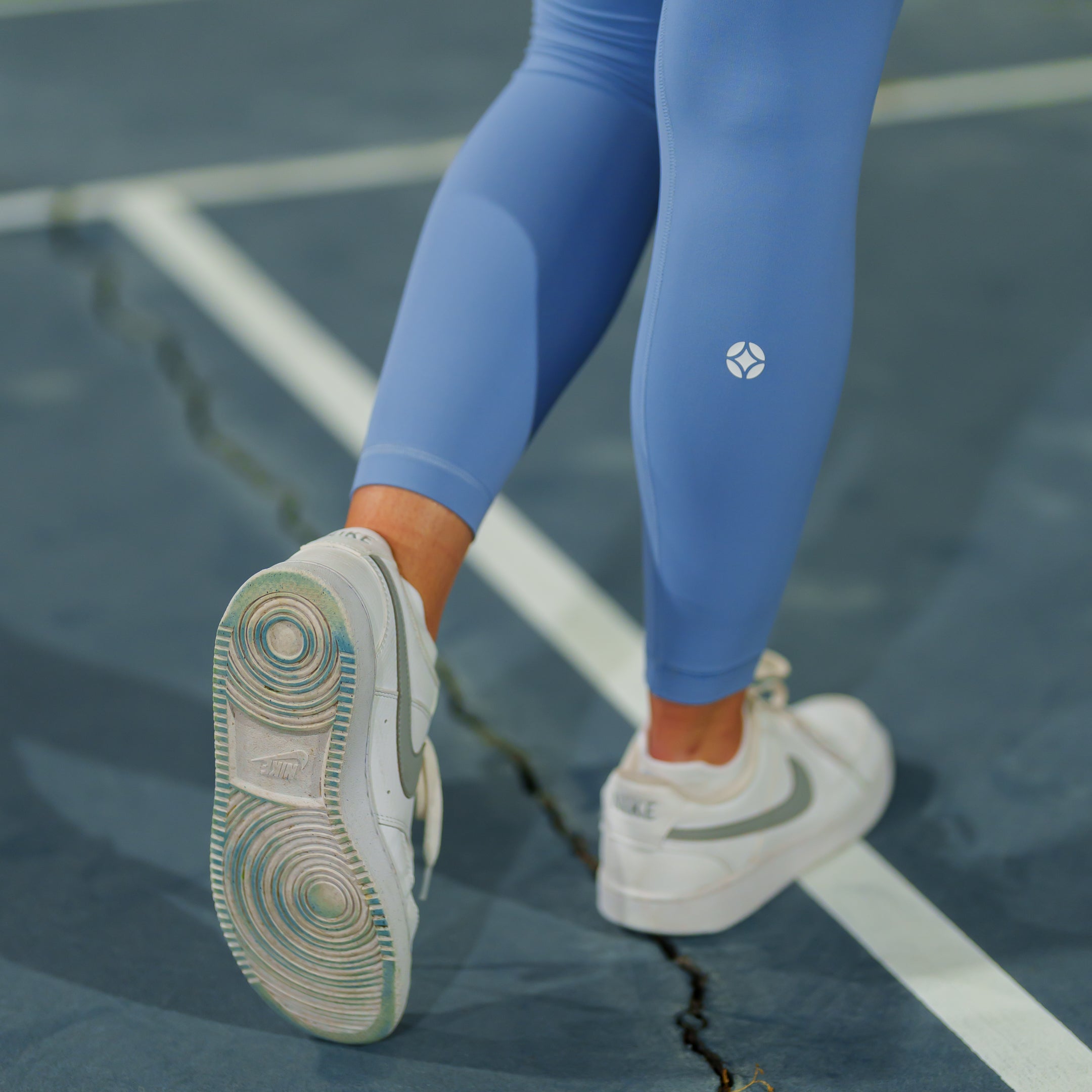 Motier Empower Highwaist Leggings (Azure Blue)