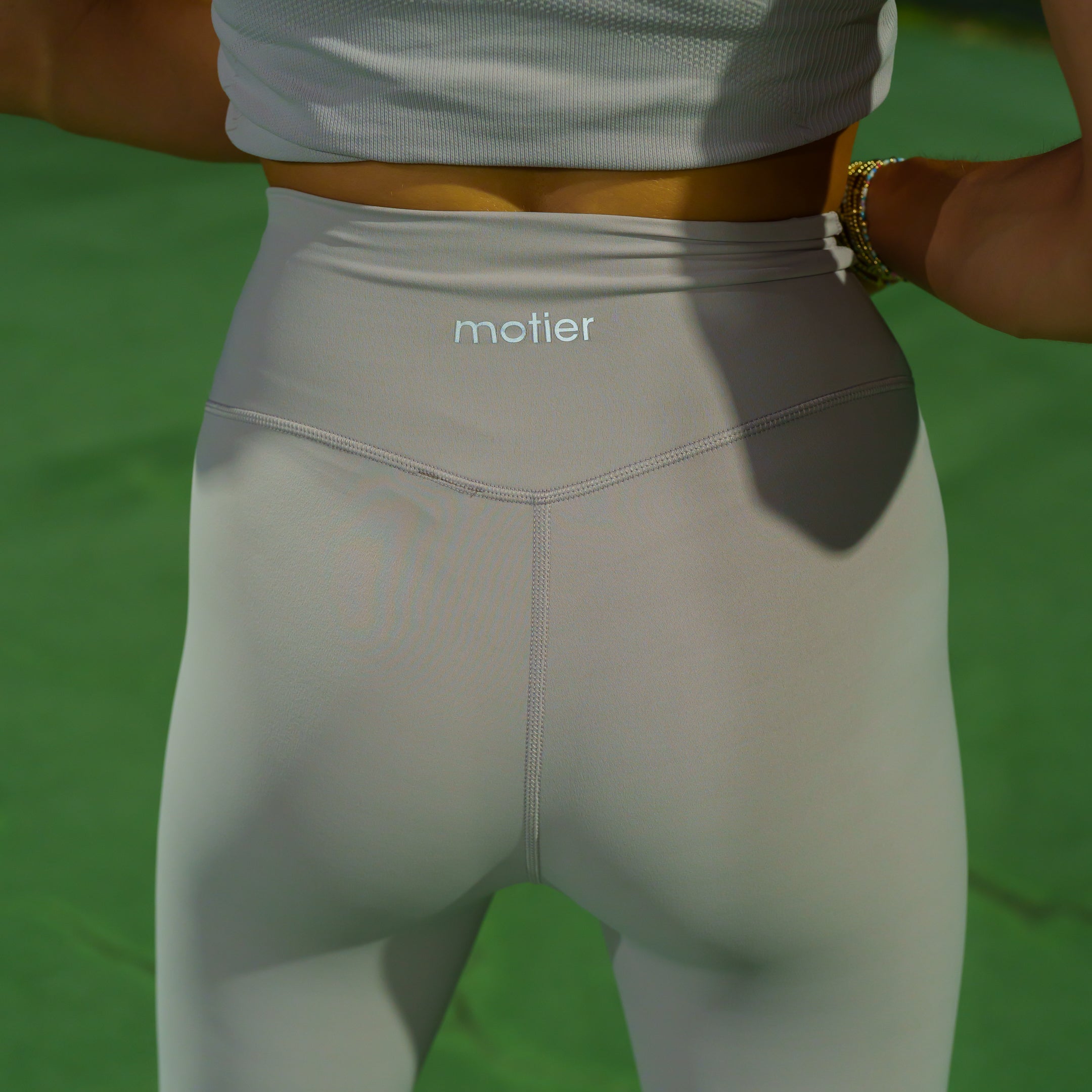 Motier Empower Highwaist Leggings (Lavender Grey)