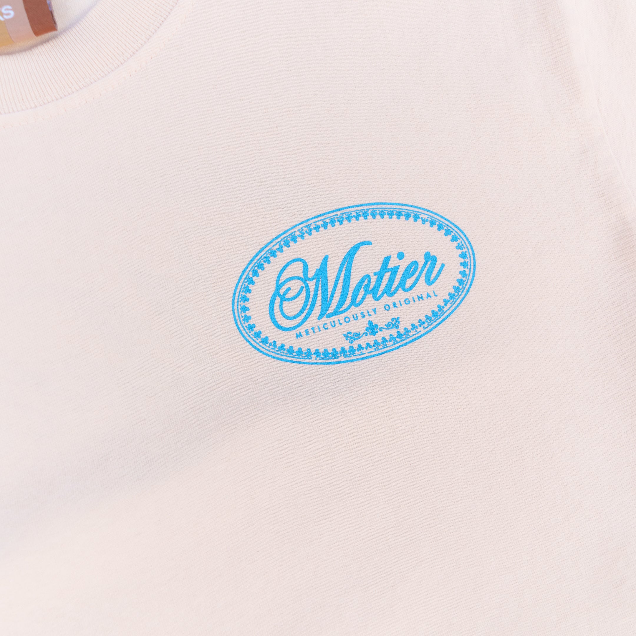 Motier Estate Seal Luxe Premium Tee (Vanilla Cream)