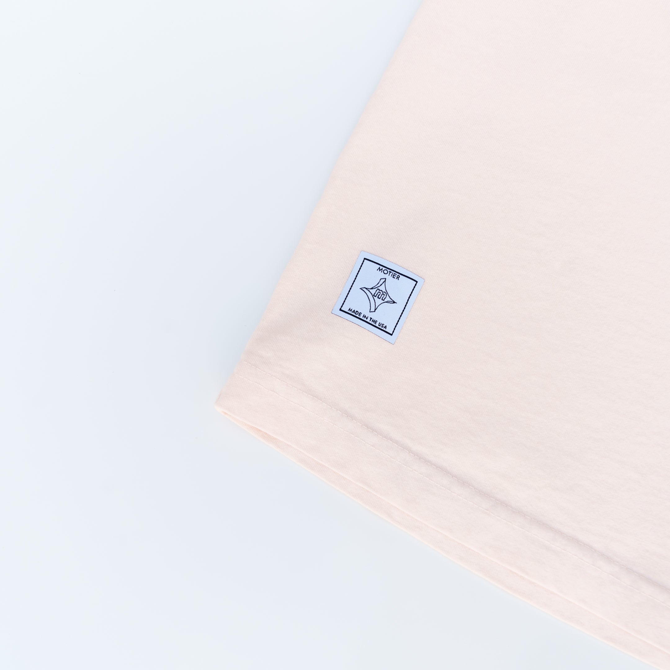Motier Estate Seal Luxe Premium Tee (Vanilla Cream)