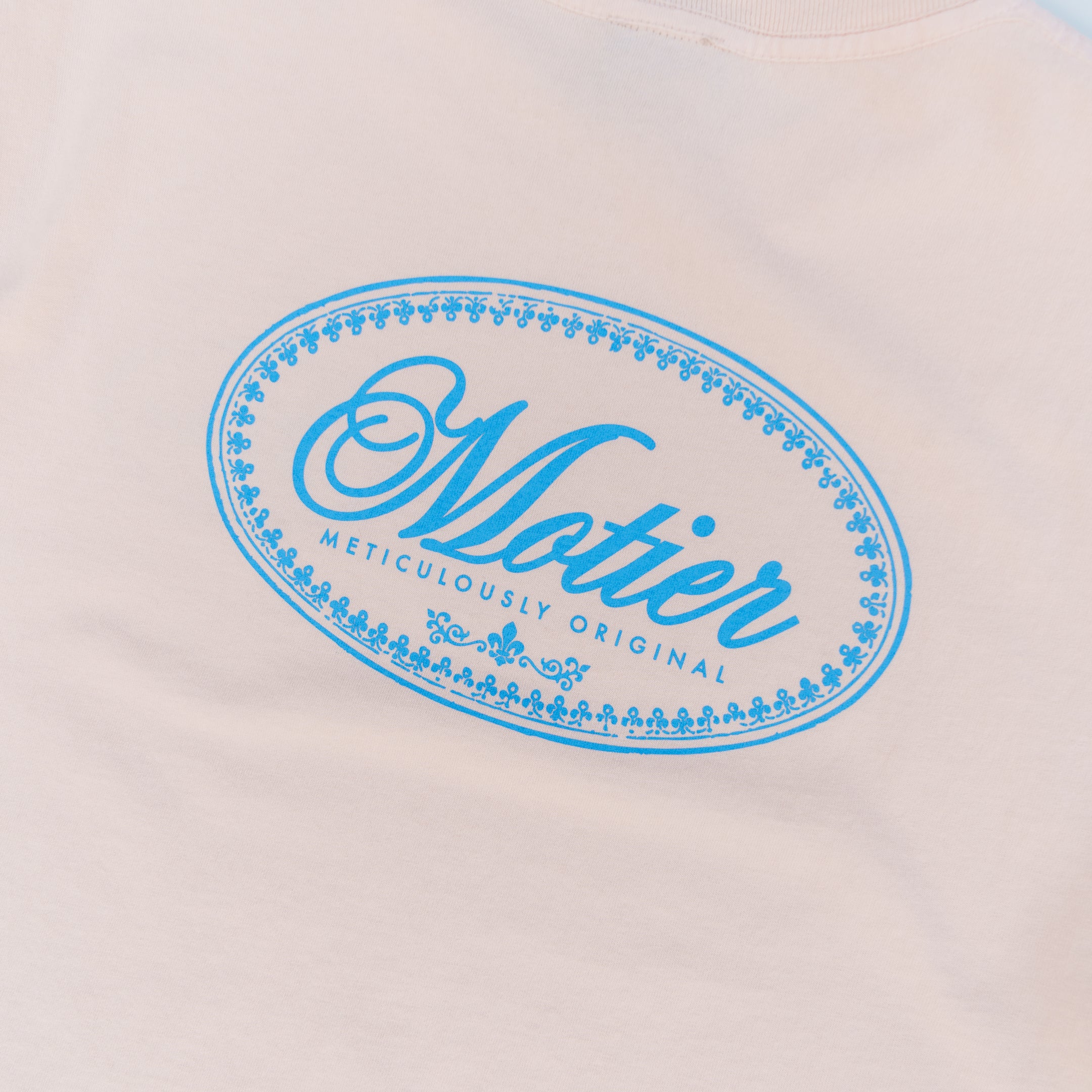 Motier Estate Seal Luxe Premium Tee (Vanilla Cream)