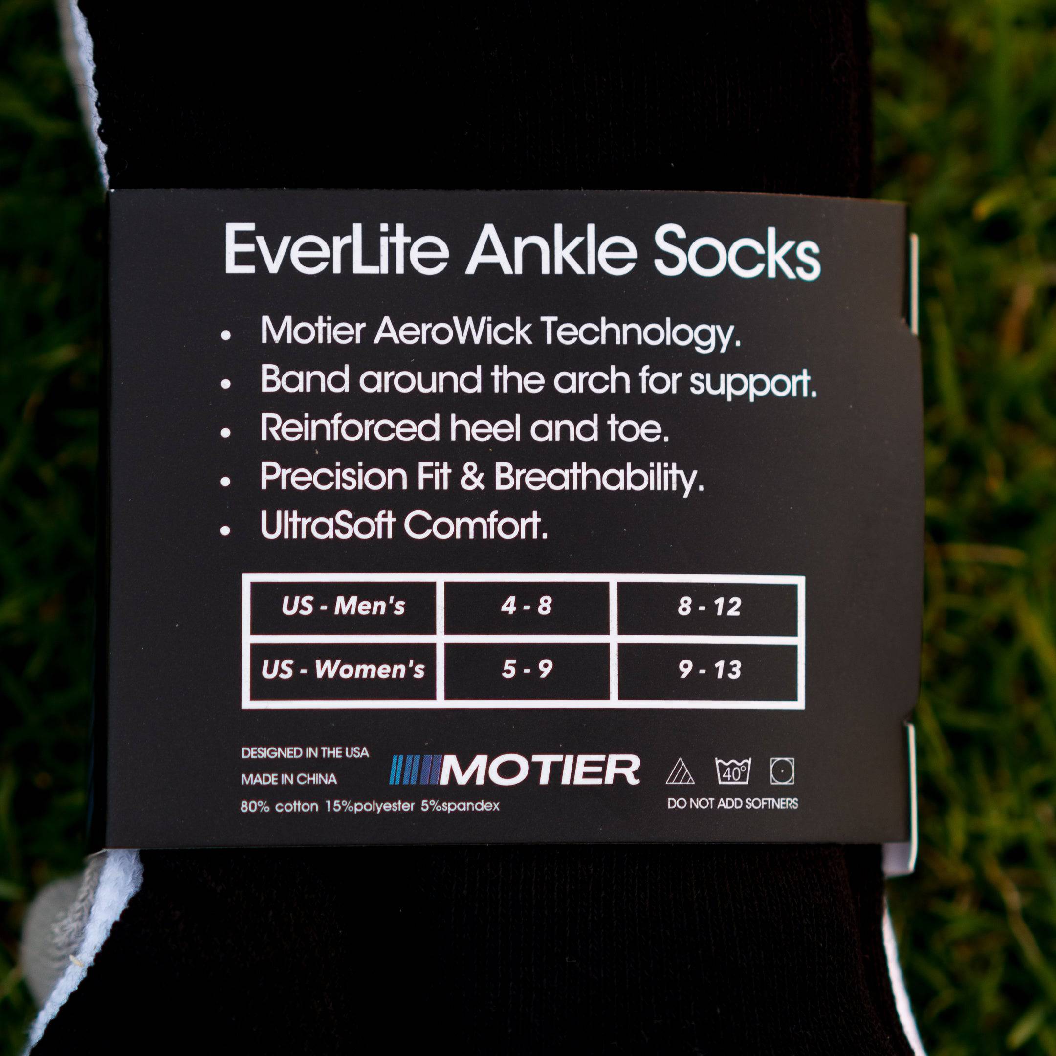 Motier EverLite Ankle Socks - Motier Lafayette 