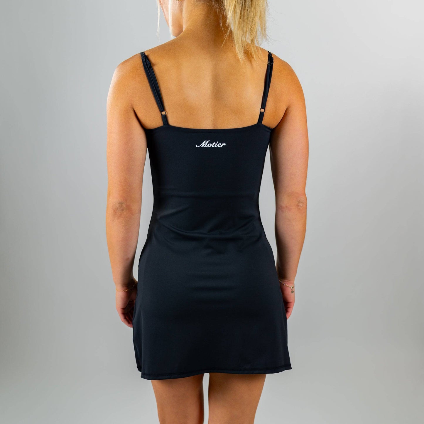 Motier Express Tennis Dress (Black) - Motier Lafayette 