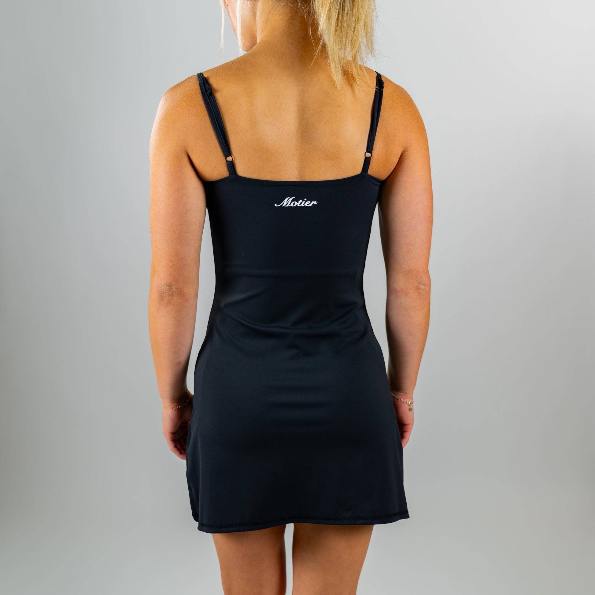 Motier Express Tennis Dress (Black) - Motier Lafayette 