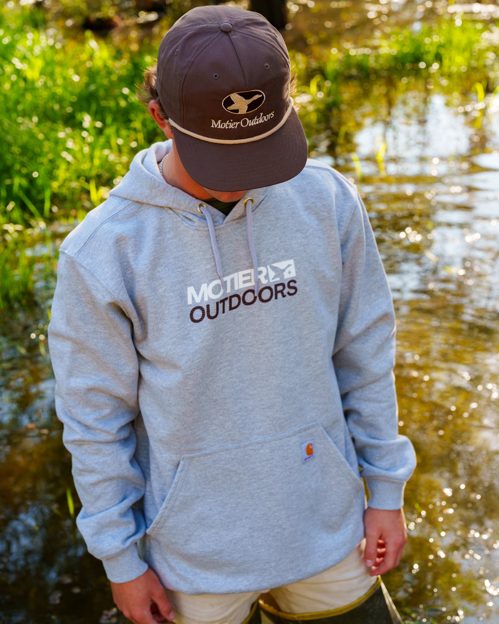 Motier Fieldmark Carhartt Hoodie (Smoke Grey)