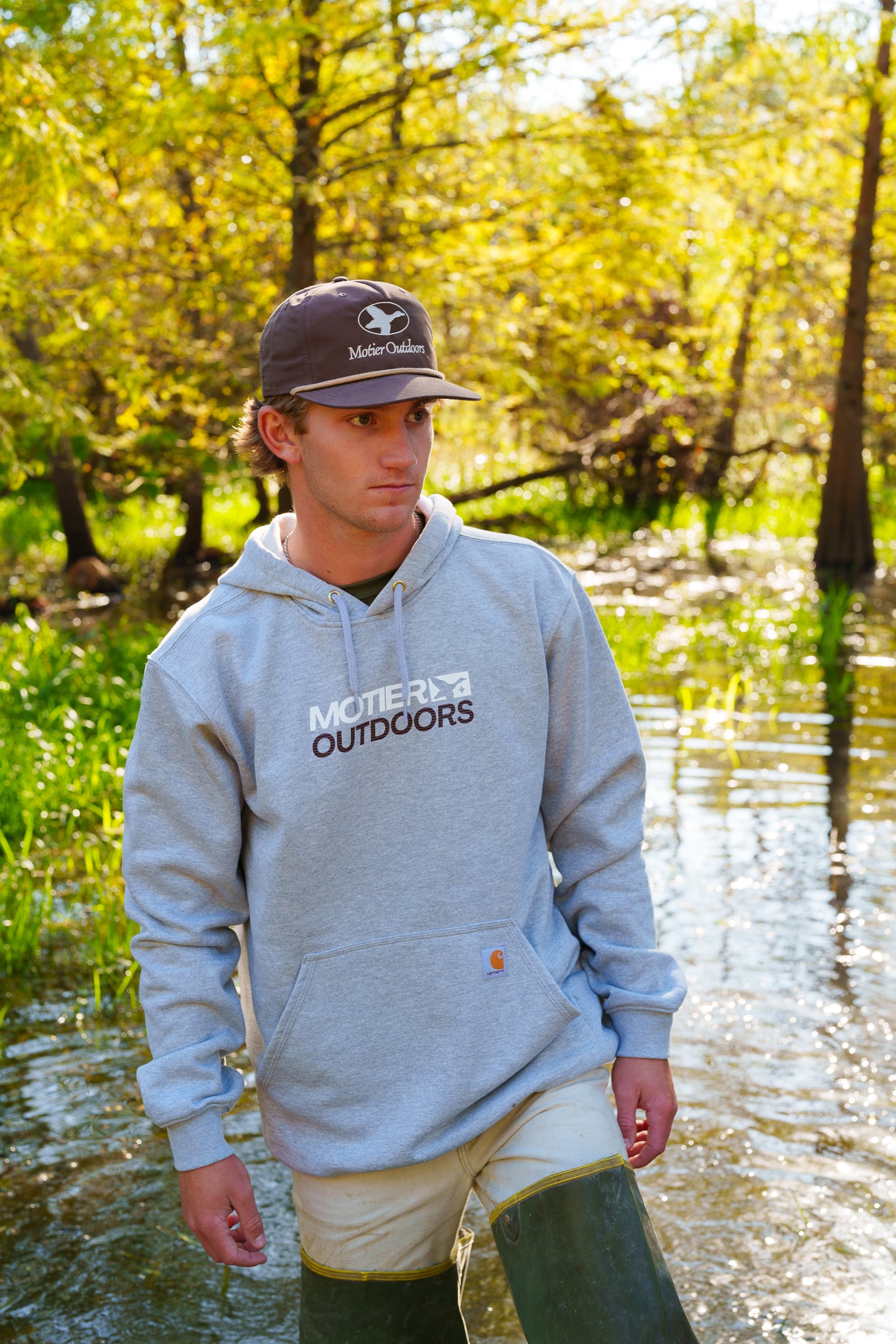 Motier Fieldmark Carhartt Hoodie (Smoke Grey)