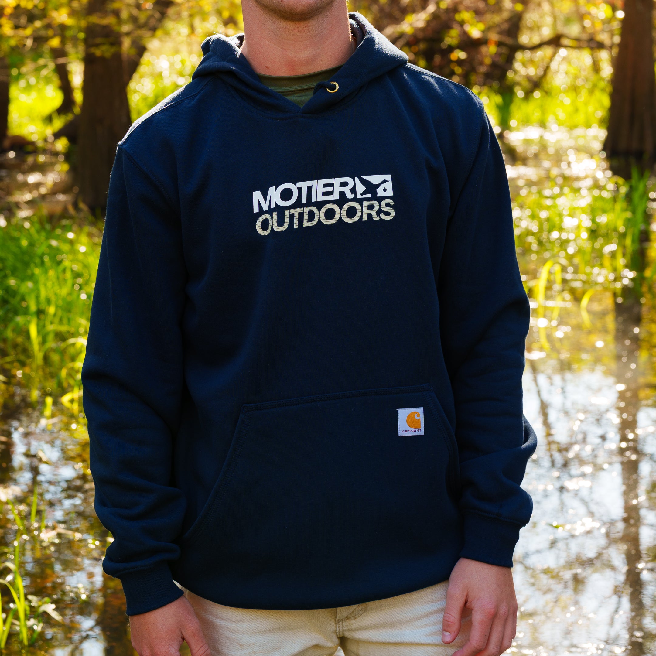 Motier Fieldmark Carhartt Hoodie (Navy)