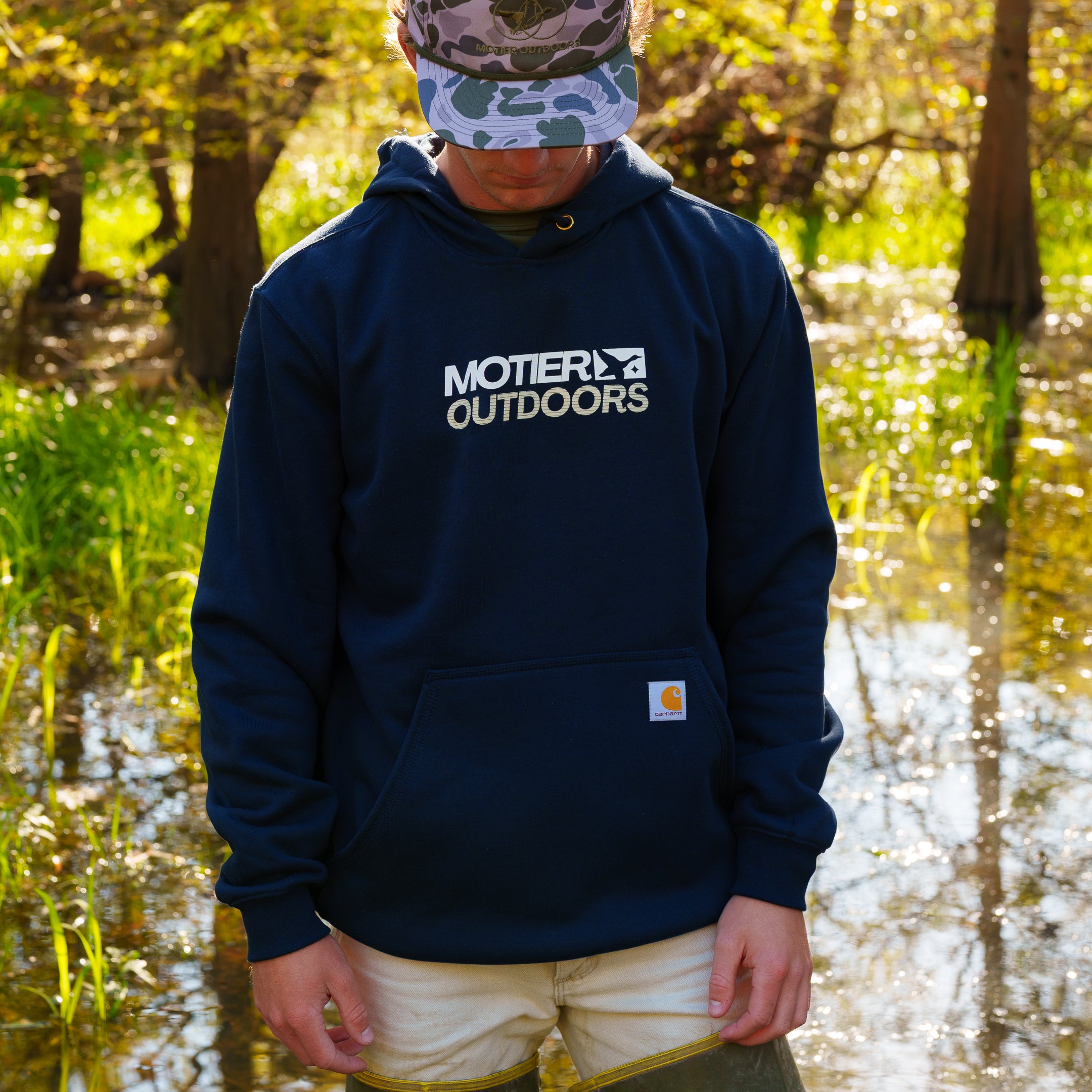 Motier Fieldmark Carhartt Hoodie (Navy)