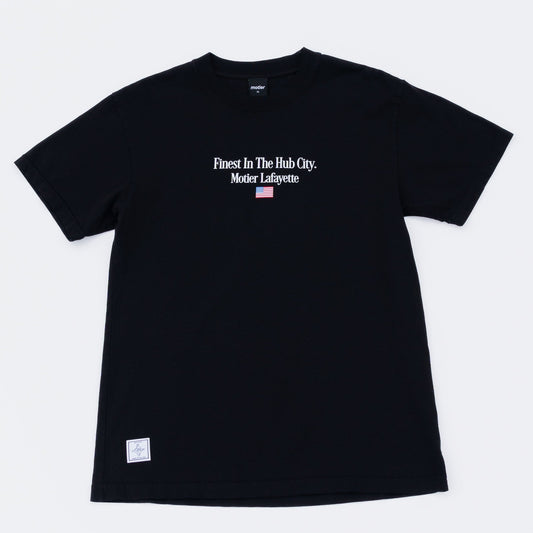 Festival Flags Luxe Tee (Black)