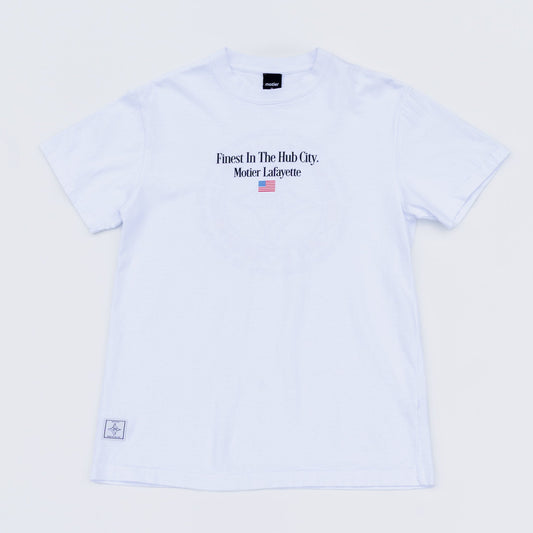 Festival Flags Luxe Tee (White)