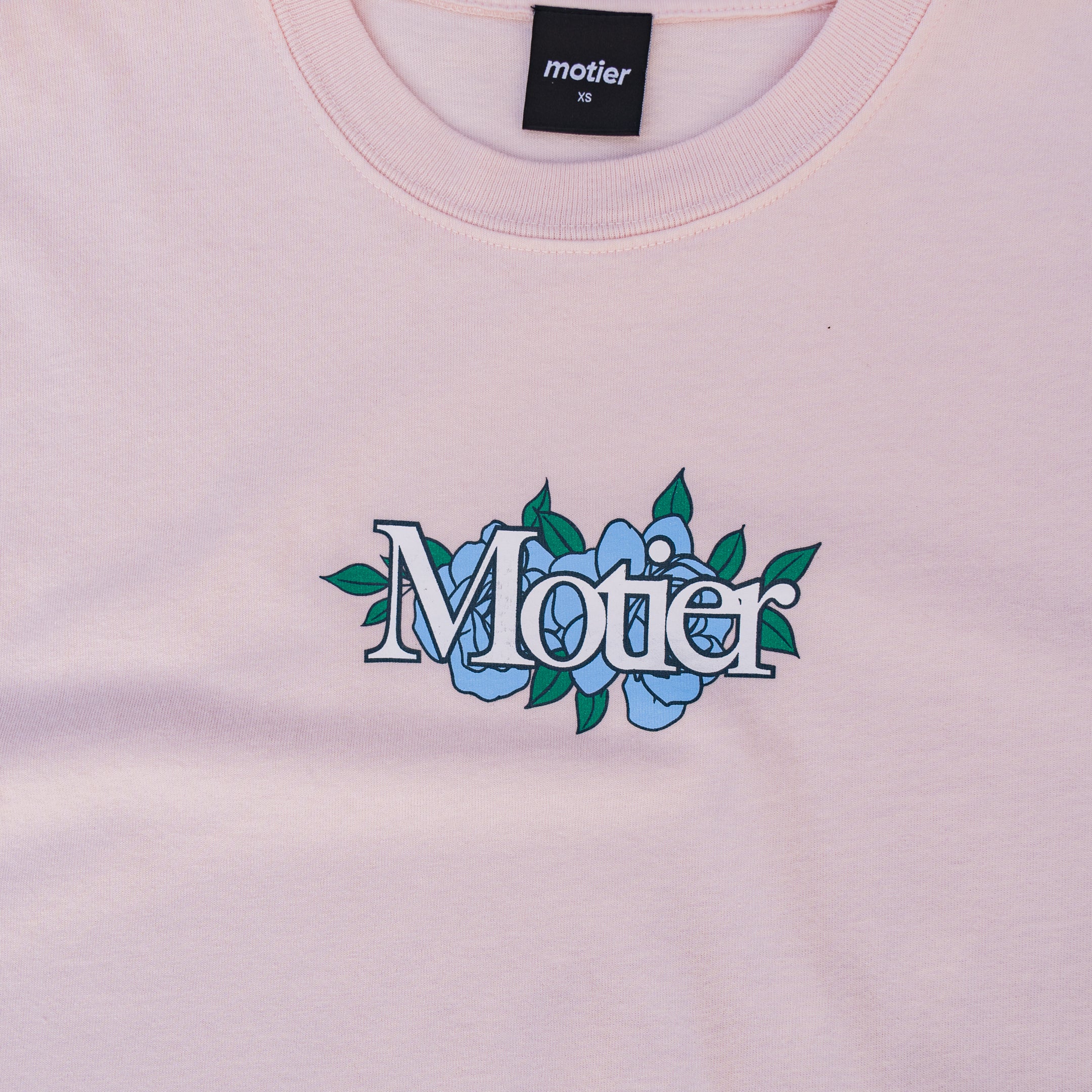 The Spring Floral Luxe Tee (Orchid Ice) - Motier Lafayette 