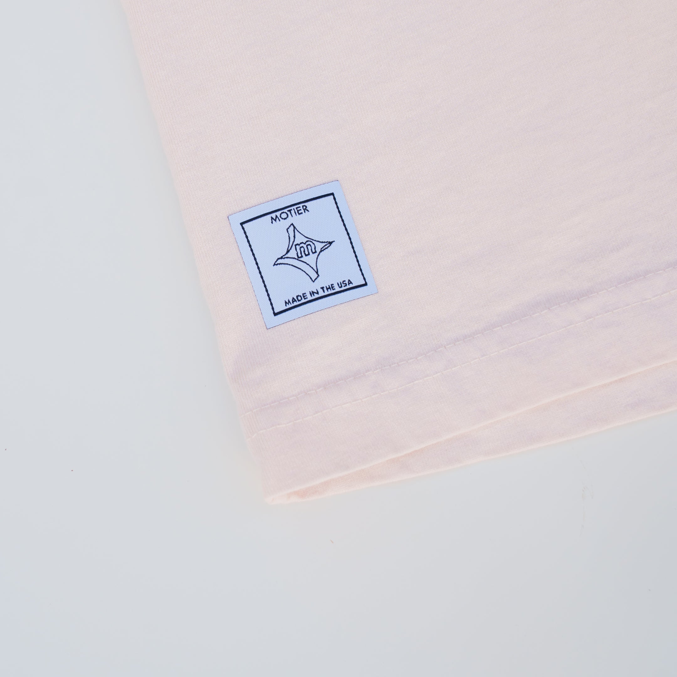 The Floral Embroidery Luxe Premium Tee (Vanilla Cream)