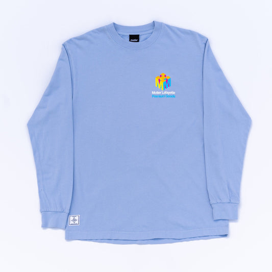 The Genesis L/S Luxe Tee (Cashmere Blue)