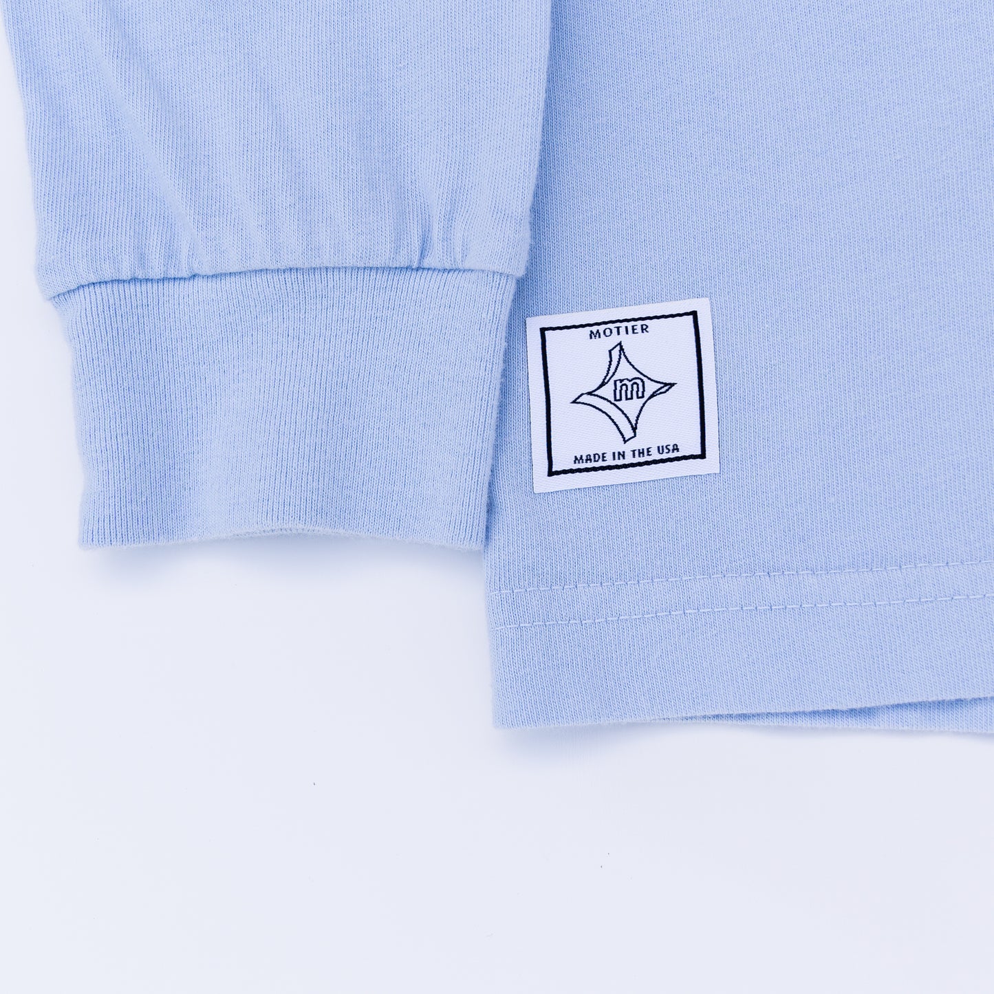 The Genesis L/S Luxe Tee (Cashmere Blue)