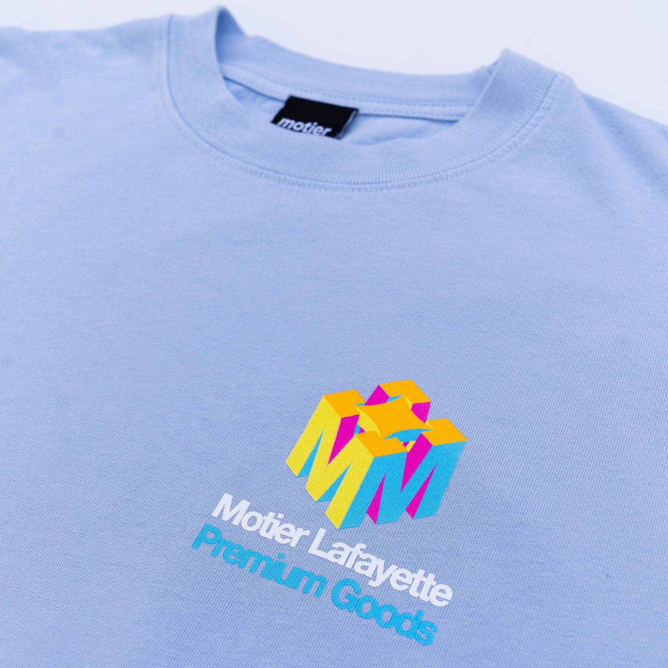 The Genesis L/S Luxe Tee (Cashmere Blue) - Motier Lafayette 