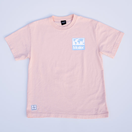 The Globalist Luxe Tee (Peach)